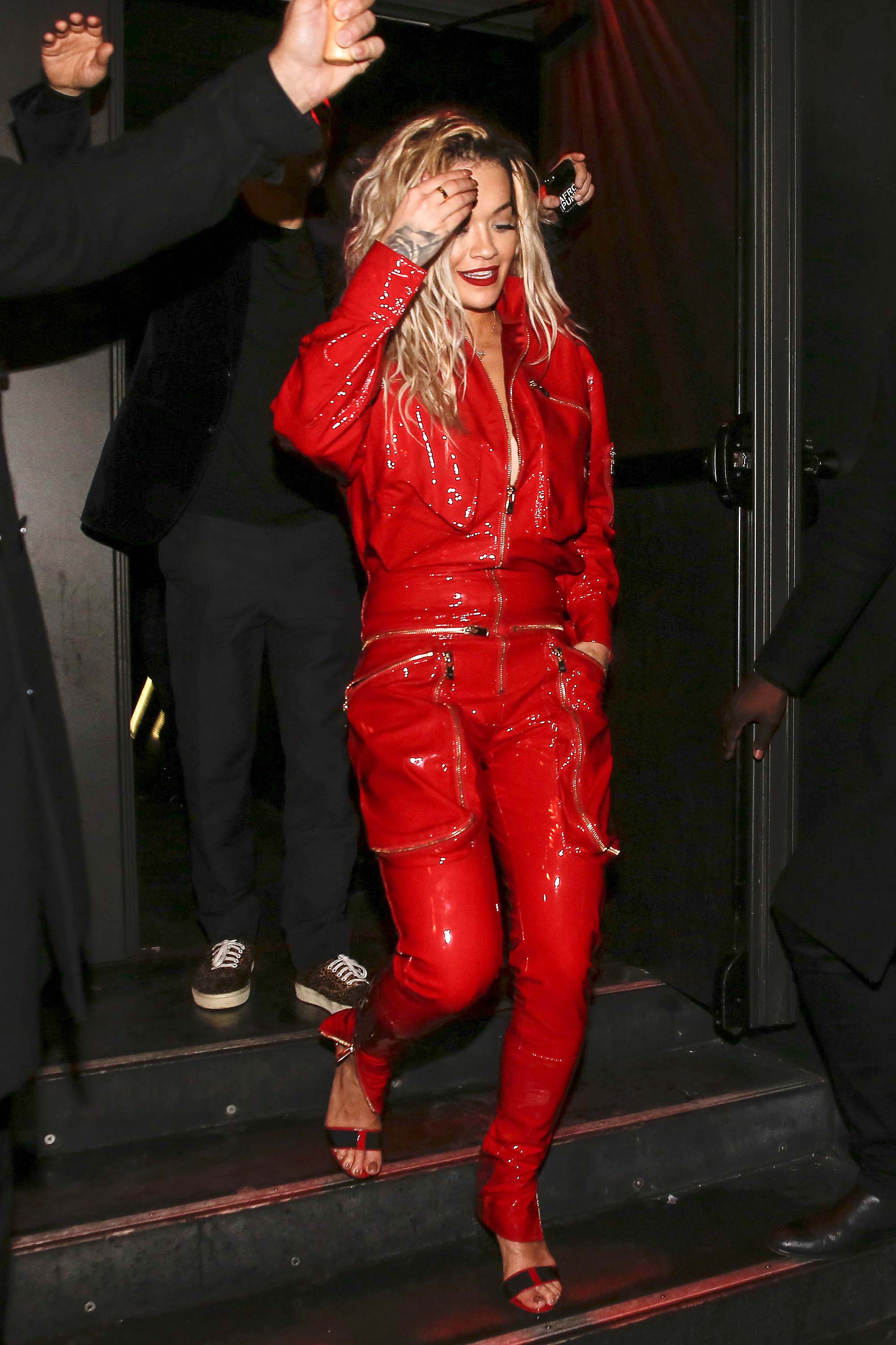 Rita Ora leaving an event in Paris