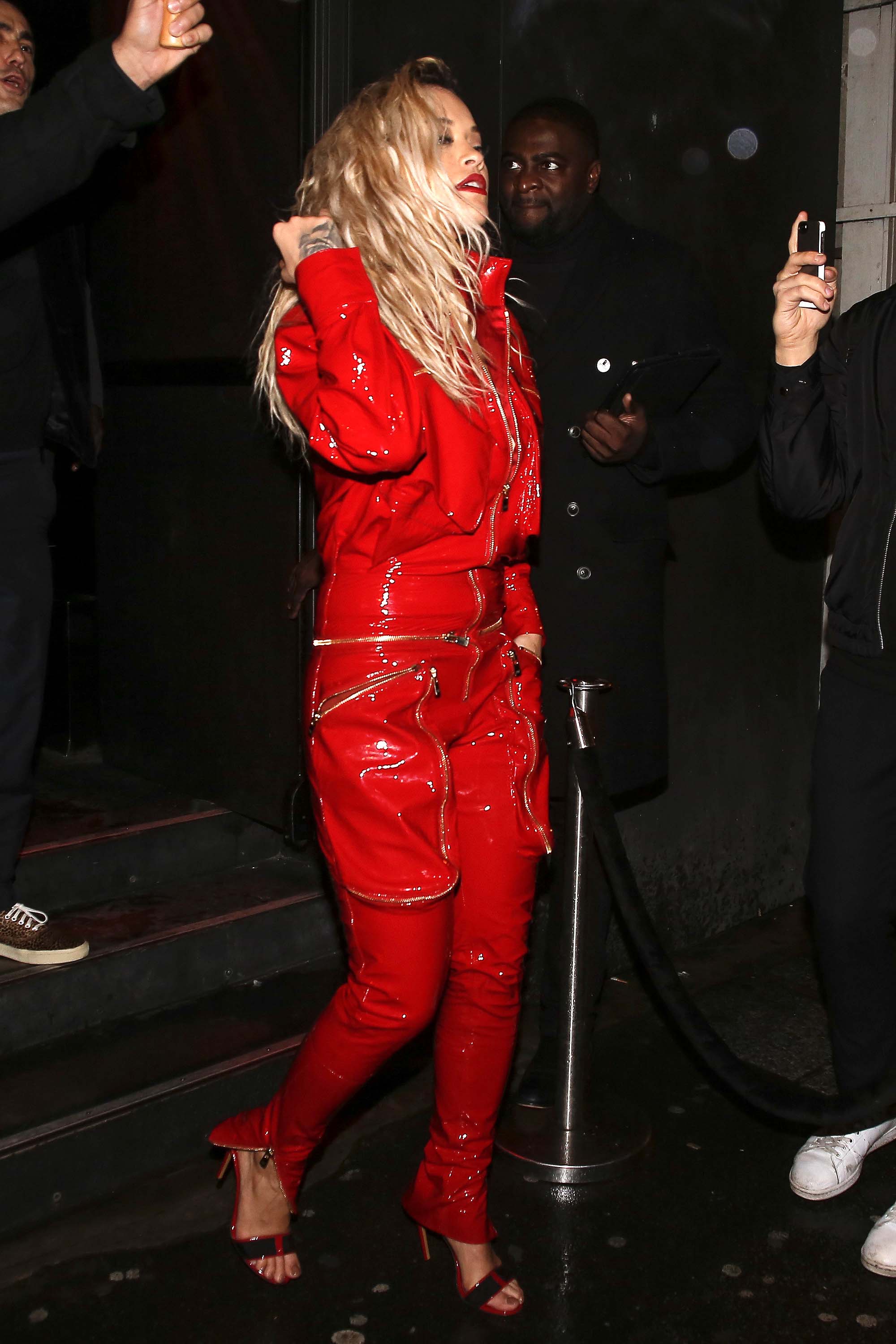 Rita Ora leaving an event in Paris