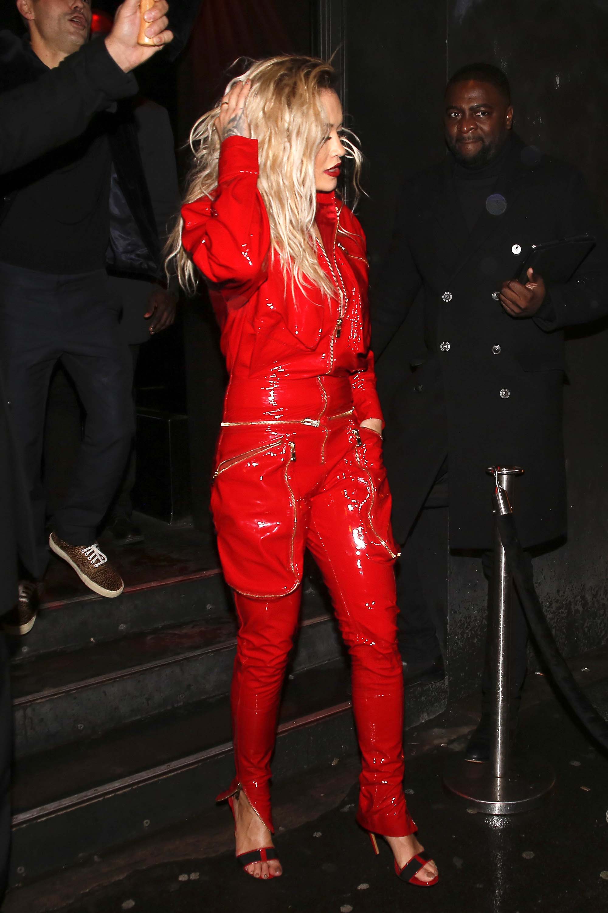 Rita Ora leaving an event in Paris