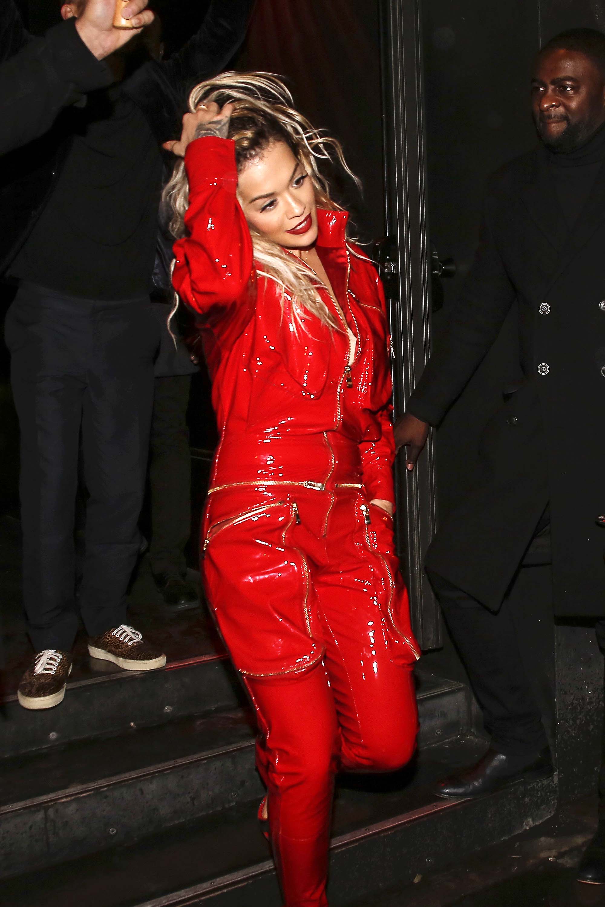 Rita Ora leaving an event in Paris
