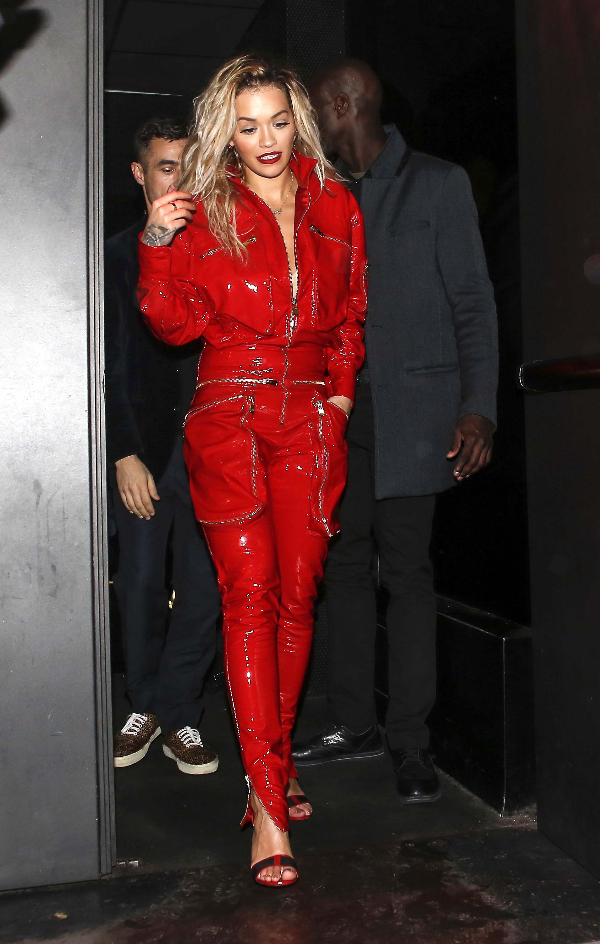 Rita Ora leaving an event in Paris