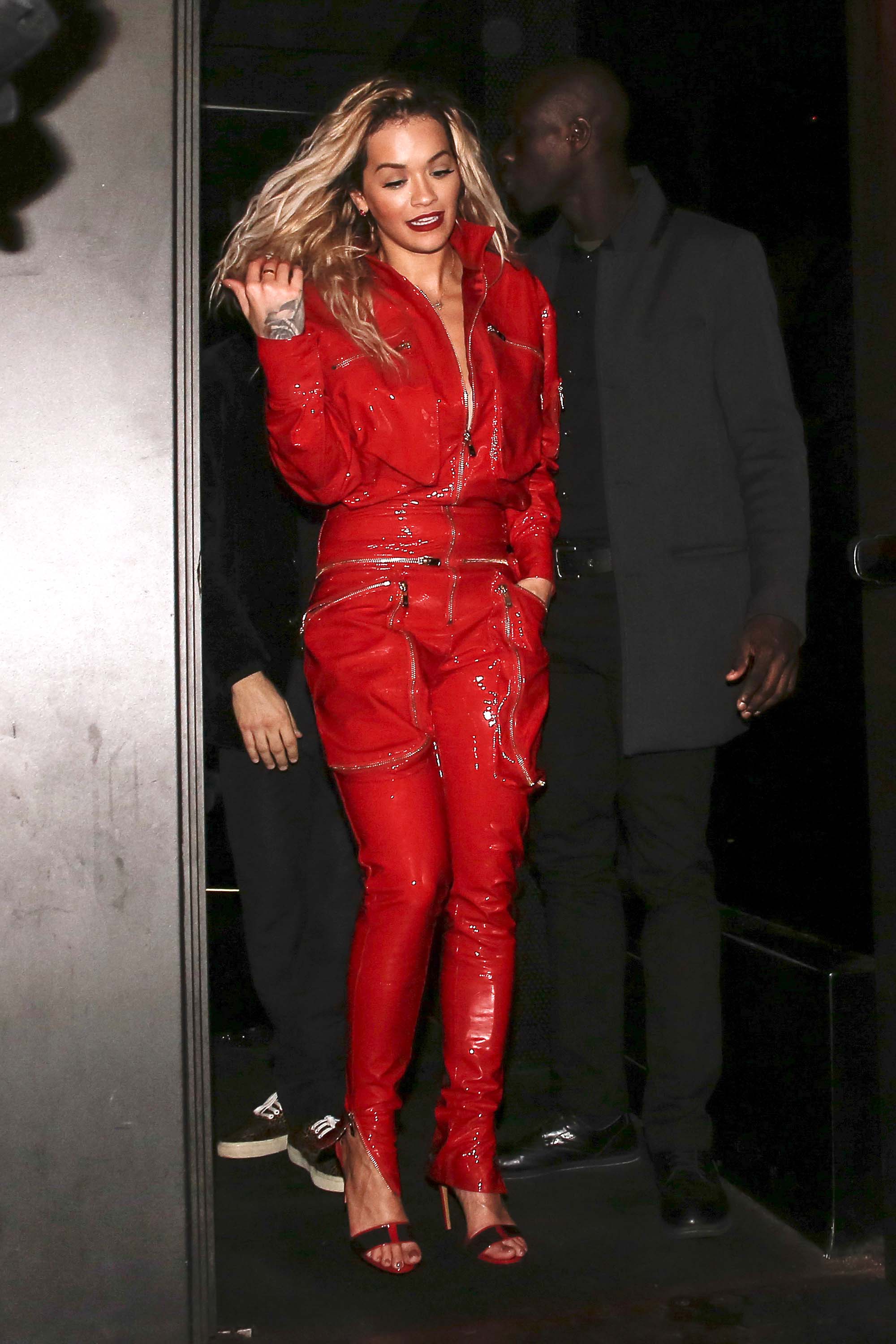 Rita Ora leaving an event in Paris