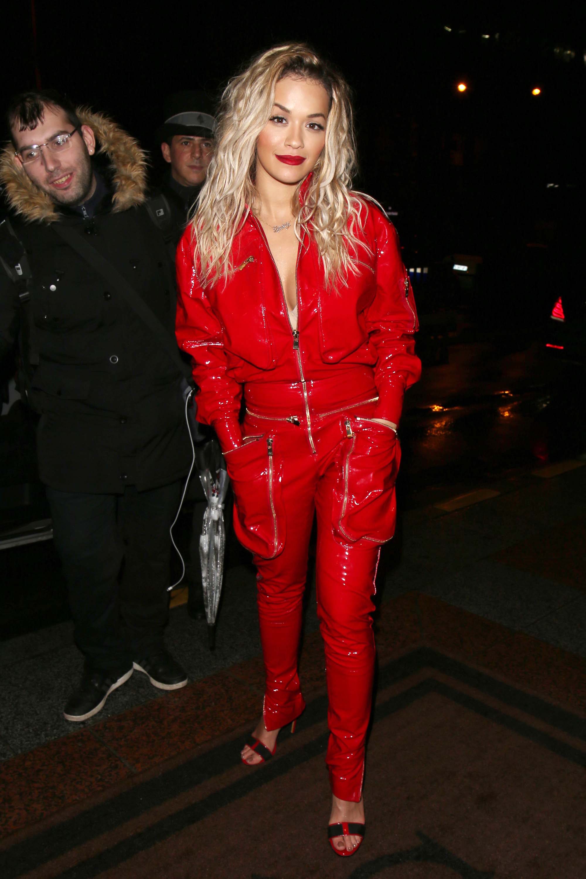 Rita Ora leaving an event in Paris