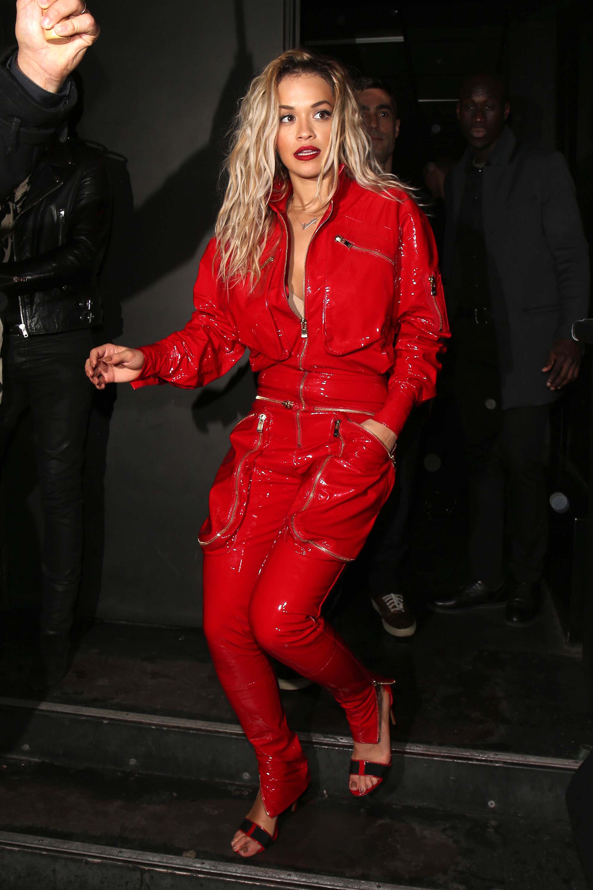 Rita Ora leaving an event in Paris