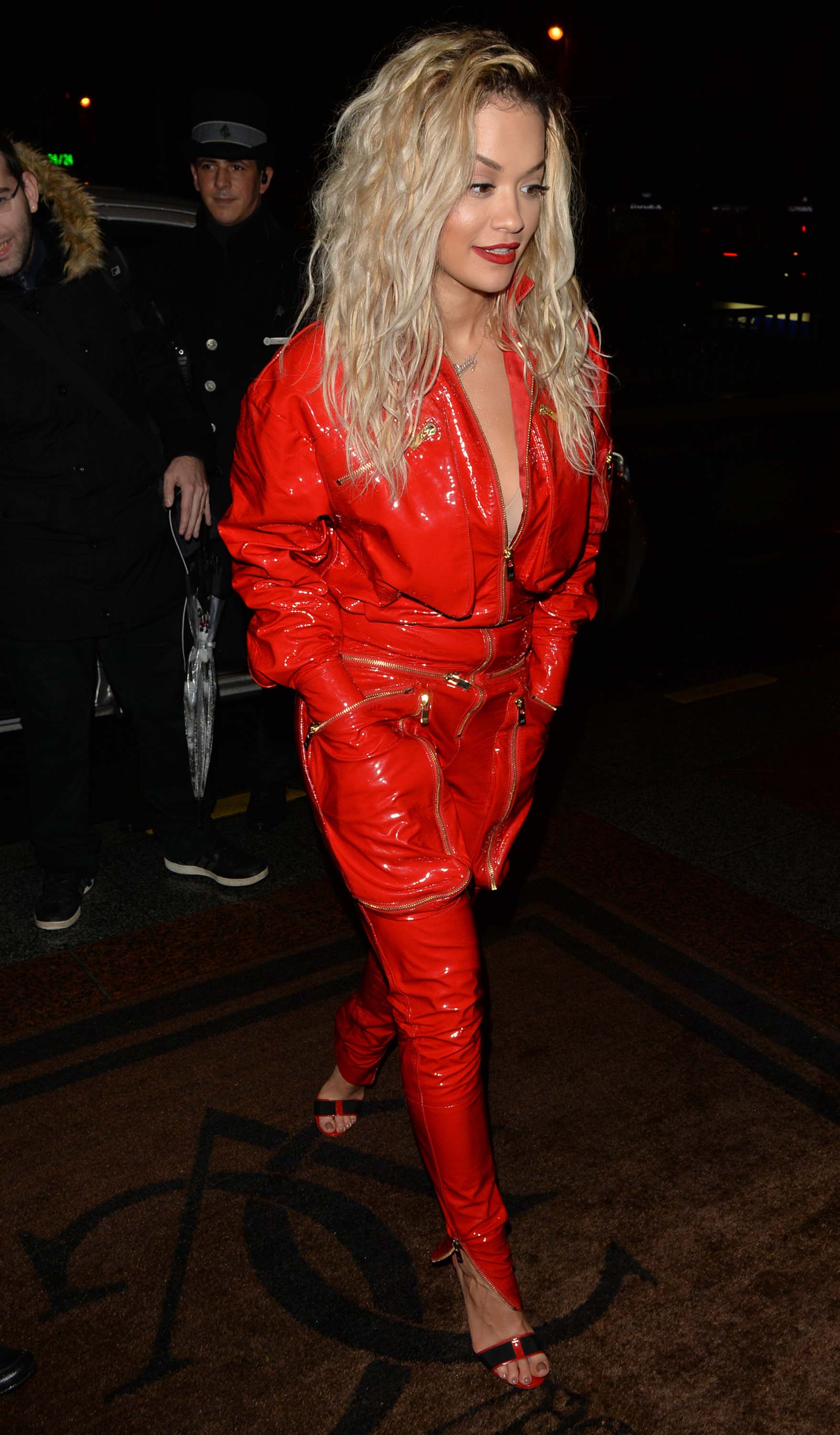 Rita Ora leaving an event in Paris