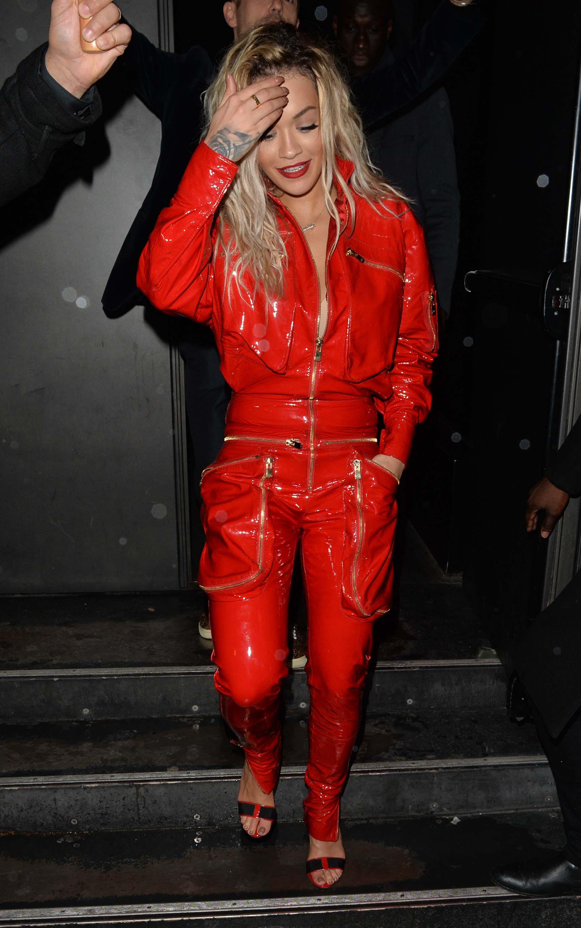 Rita Ora leaving an event in Paris