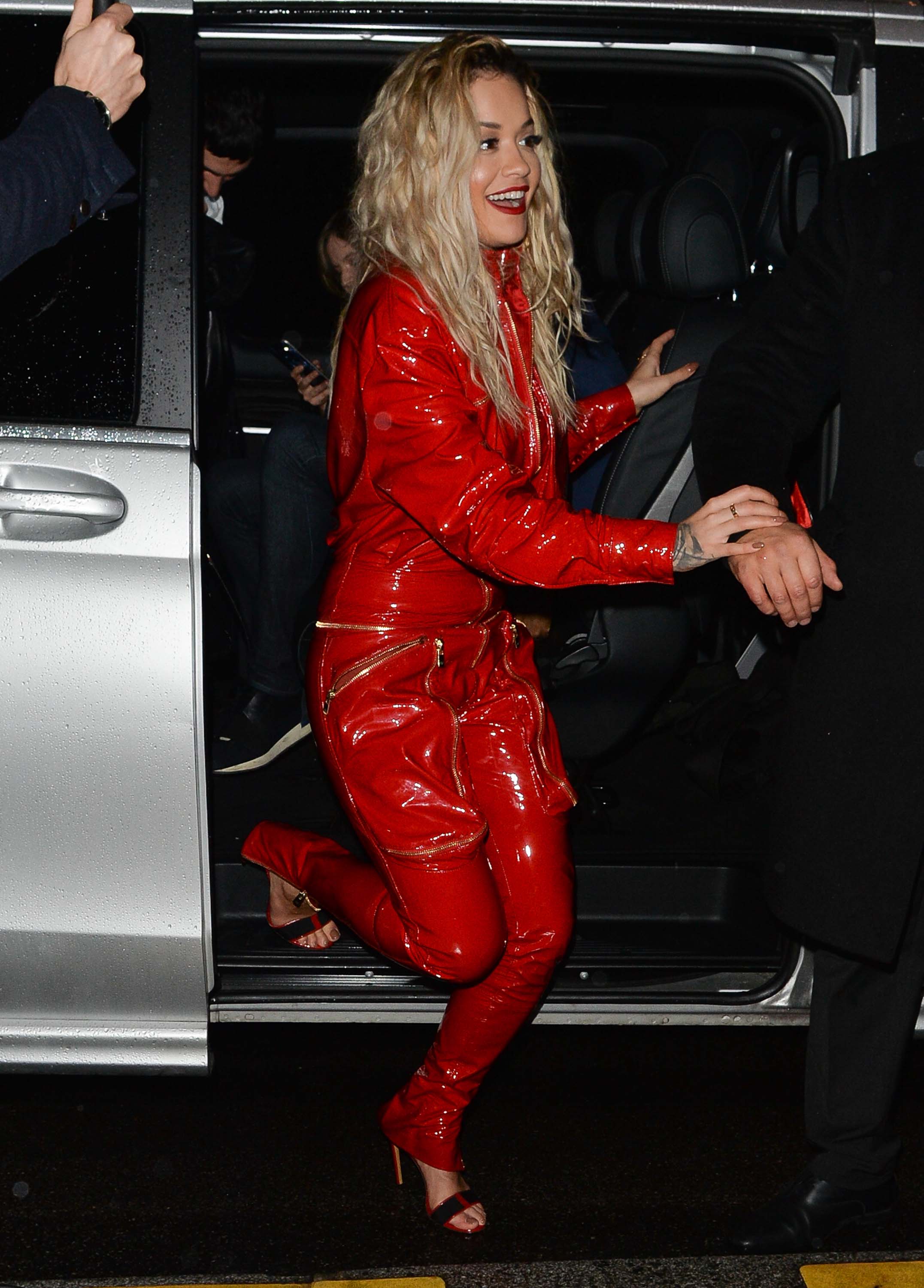 Rita Ora leaving an event in Paris