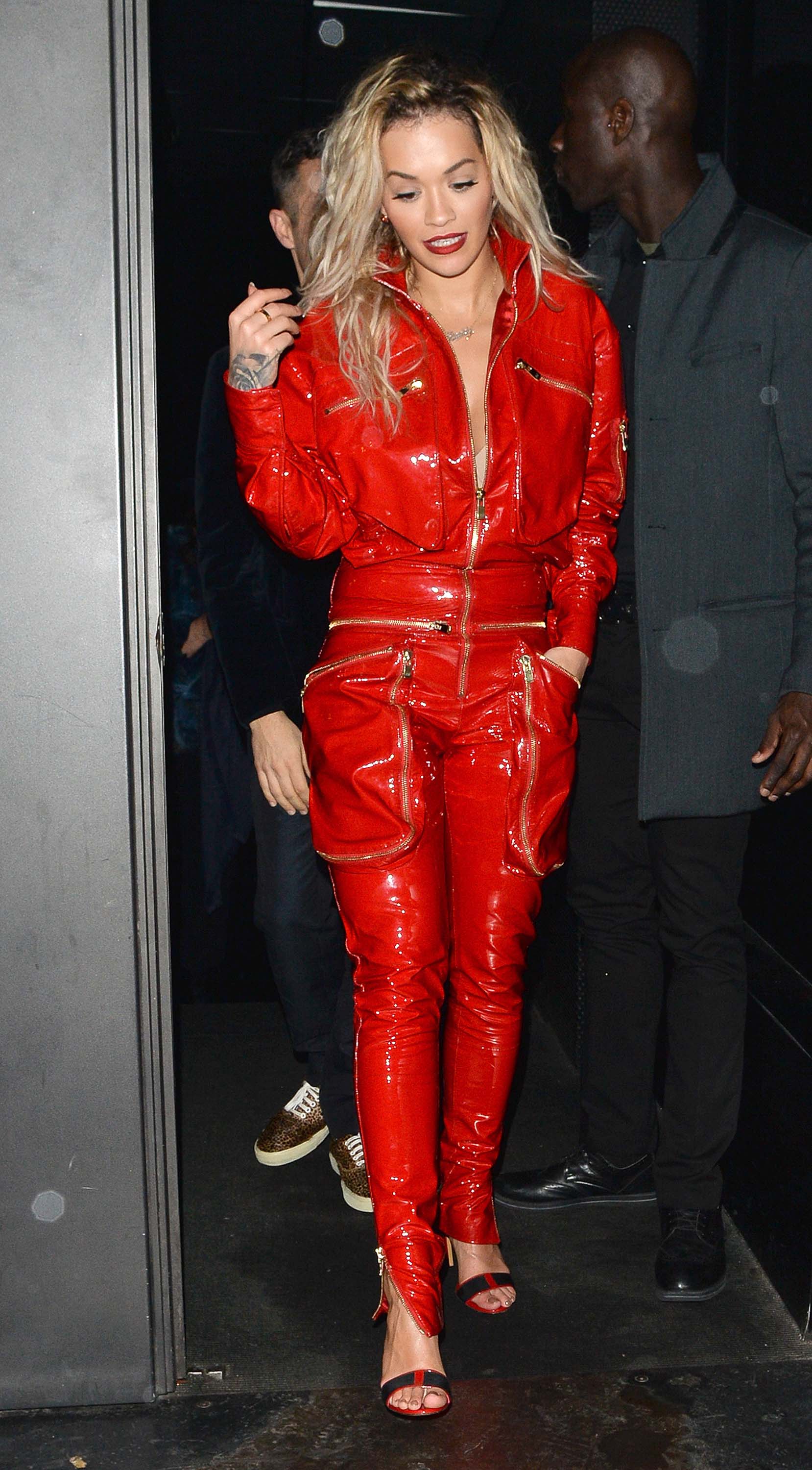 Rita Ora leaving an event in Paris