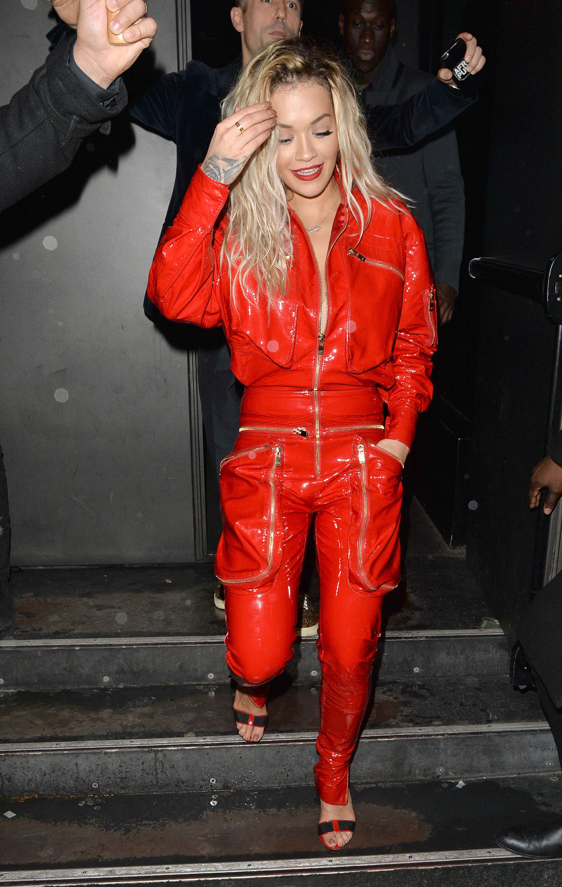 Rita Ora leaving an event in Paris