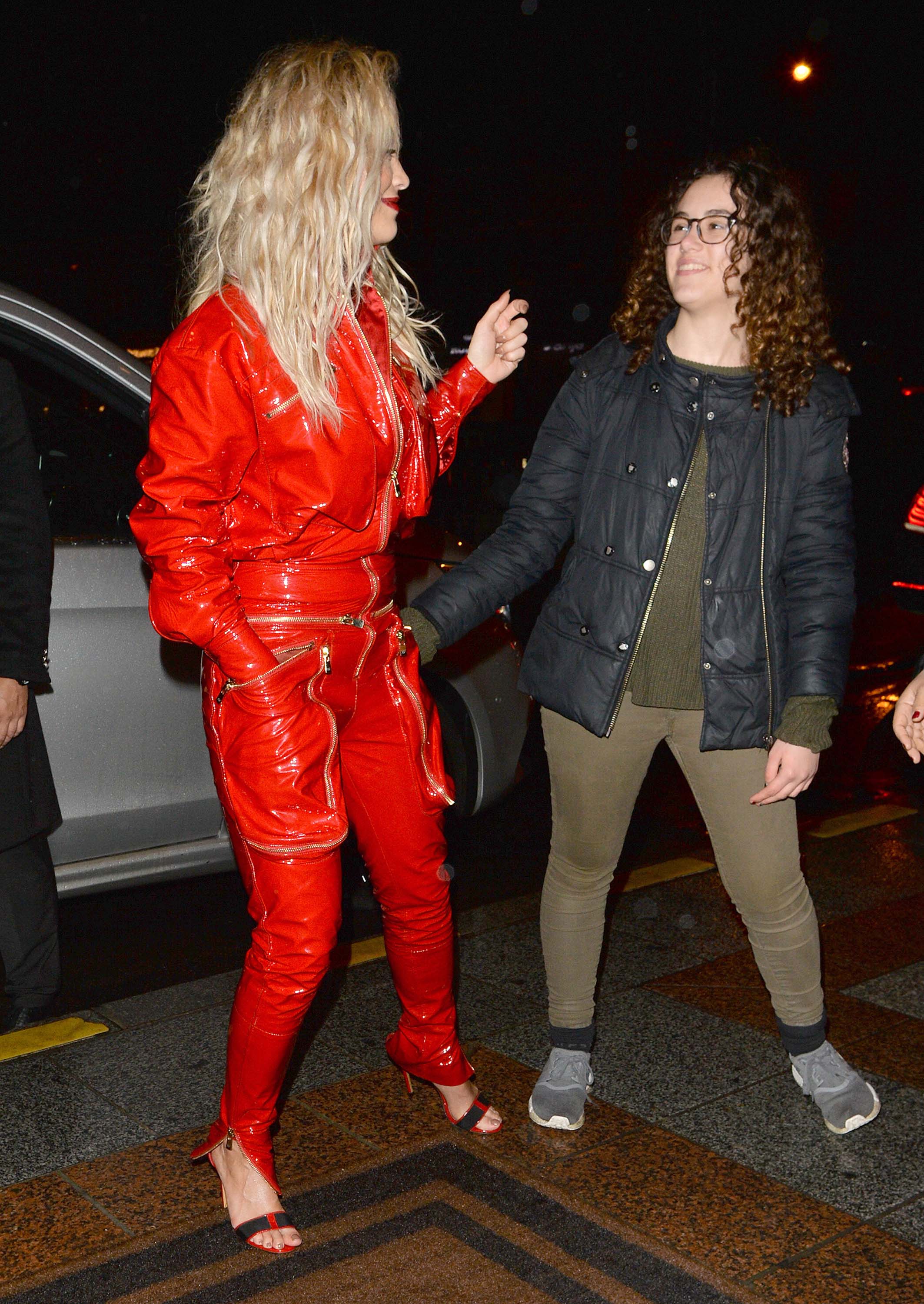 Rita Ora leaving an event in Paris