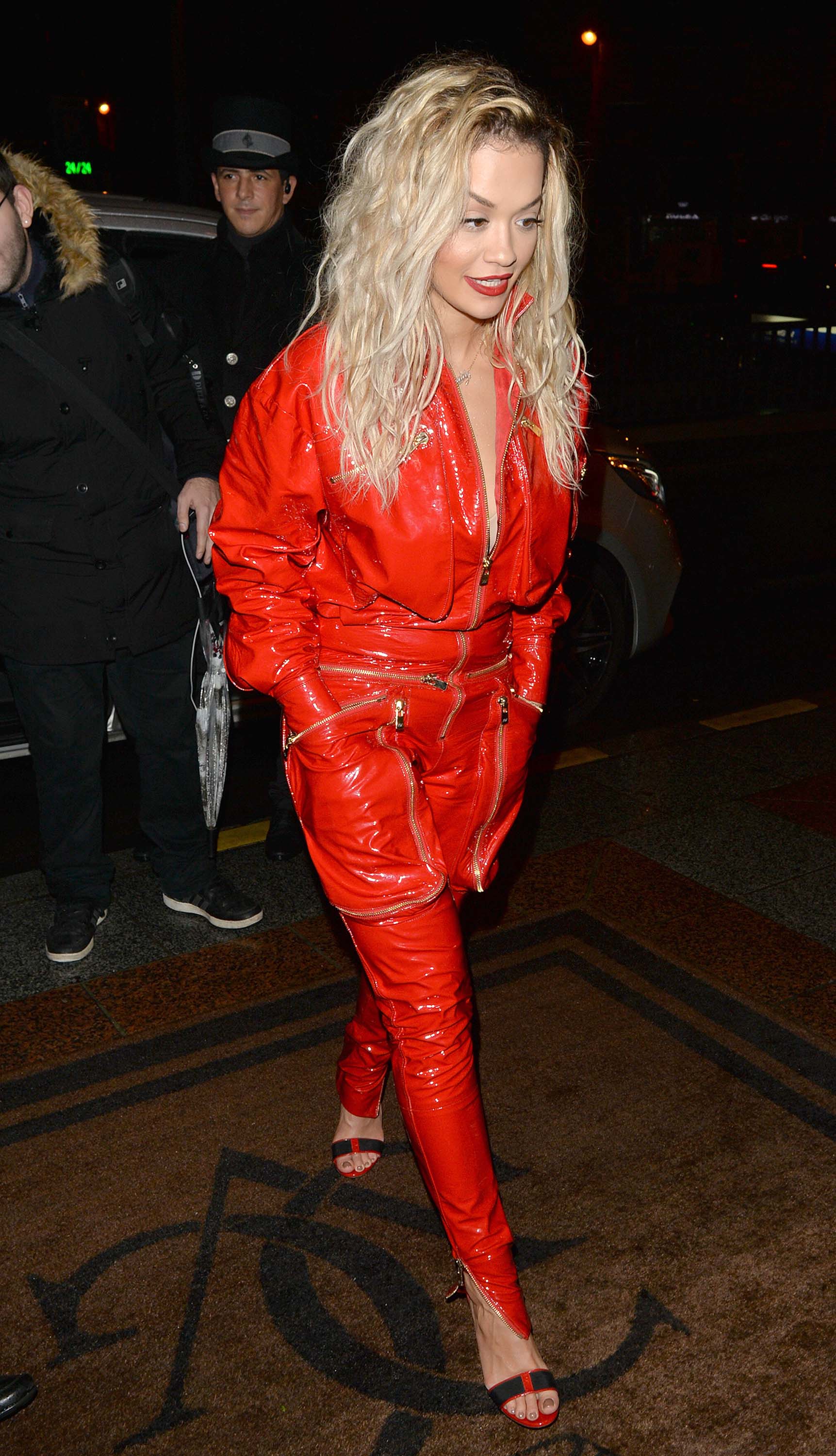 Rita Ora leaving an event in Paris