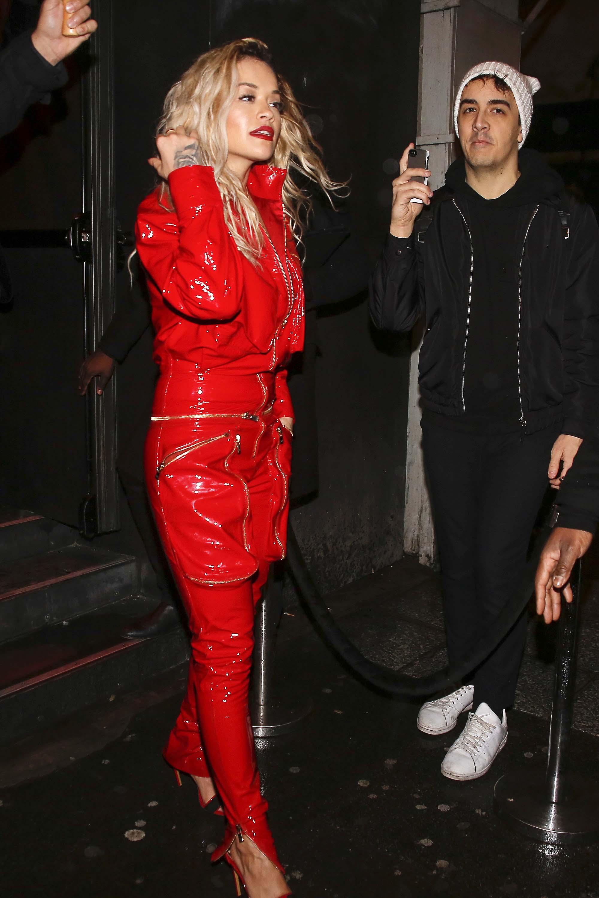 Rita Ora leaving an event in Paris