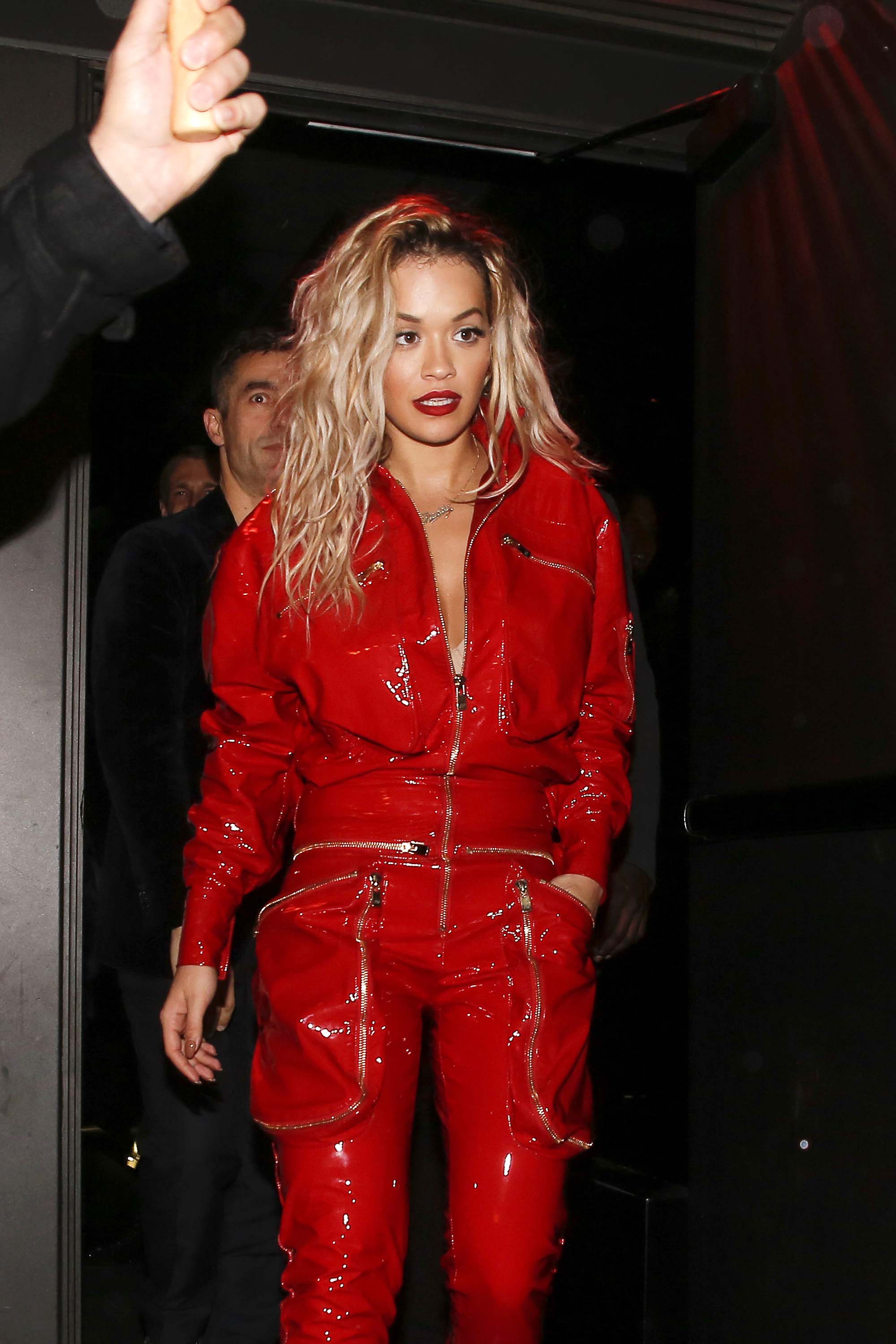 Rita Ora leaving an event in Paris