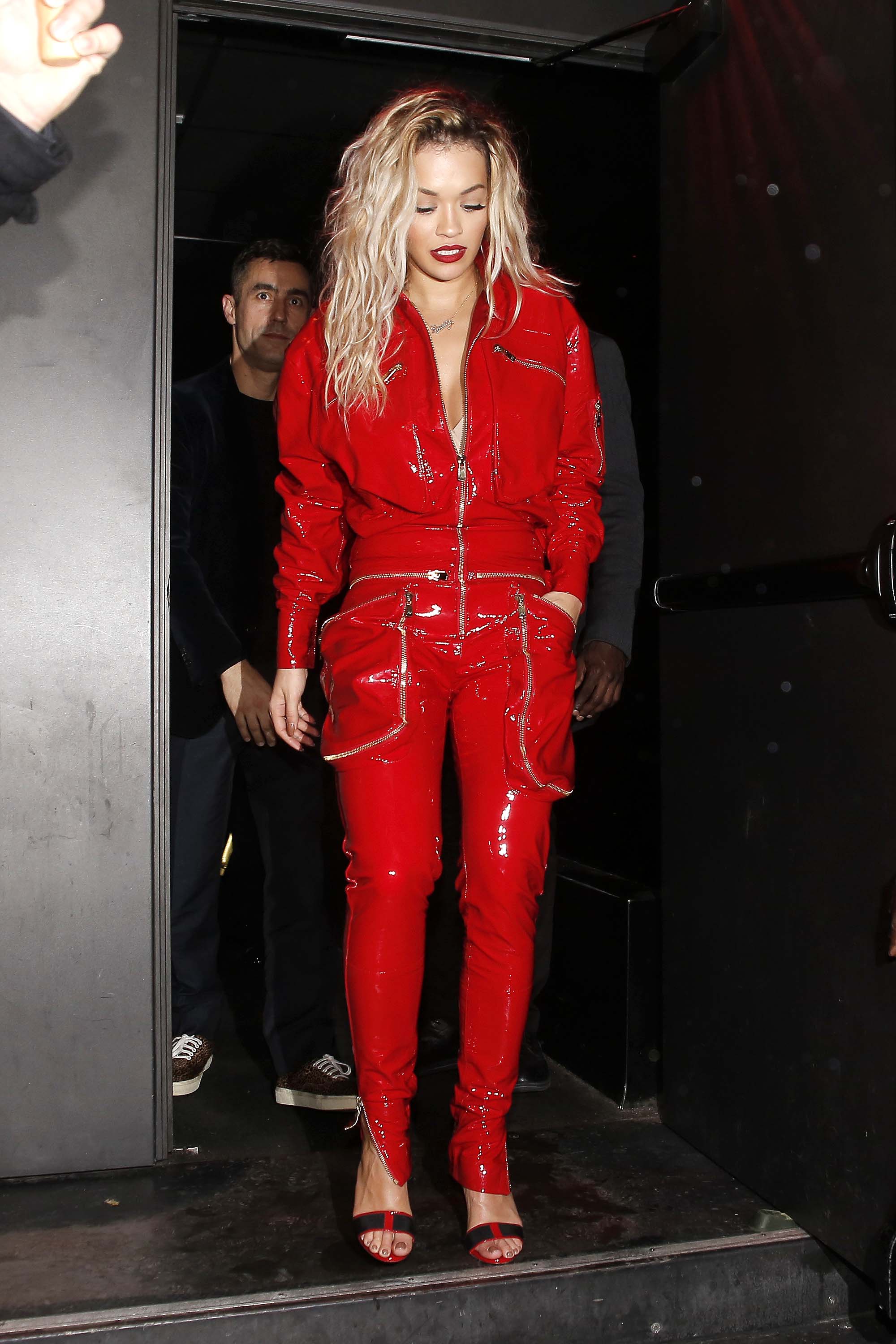 Rita Ora leaving an event in Paris