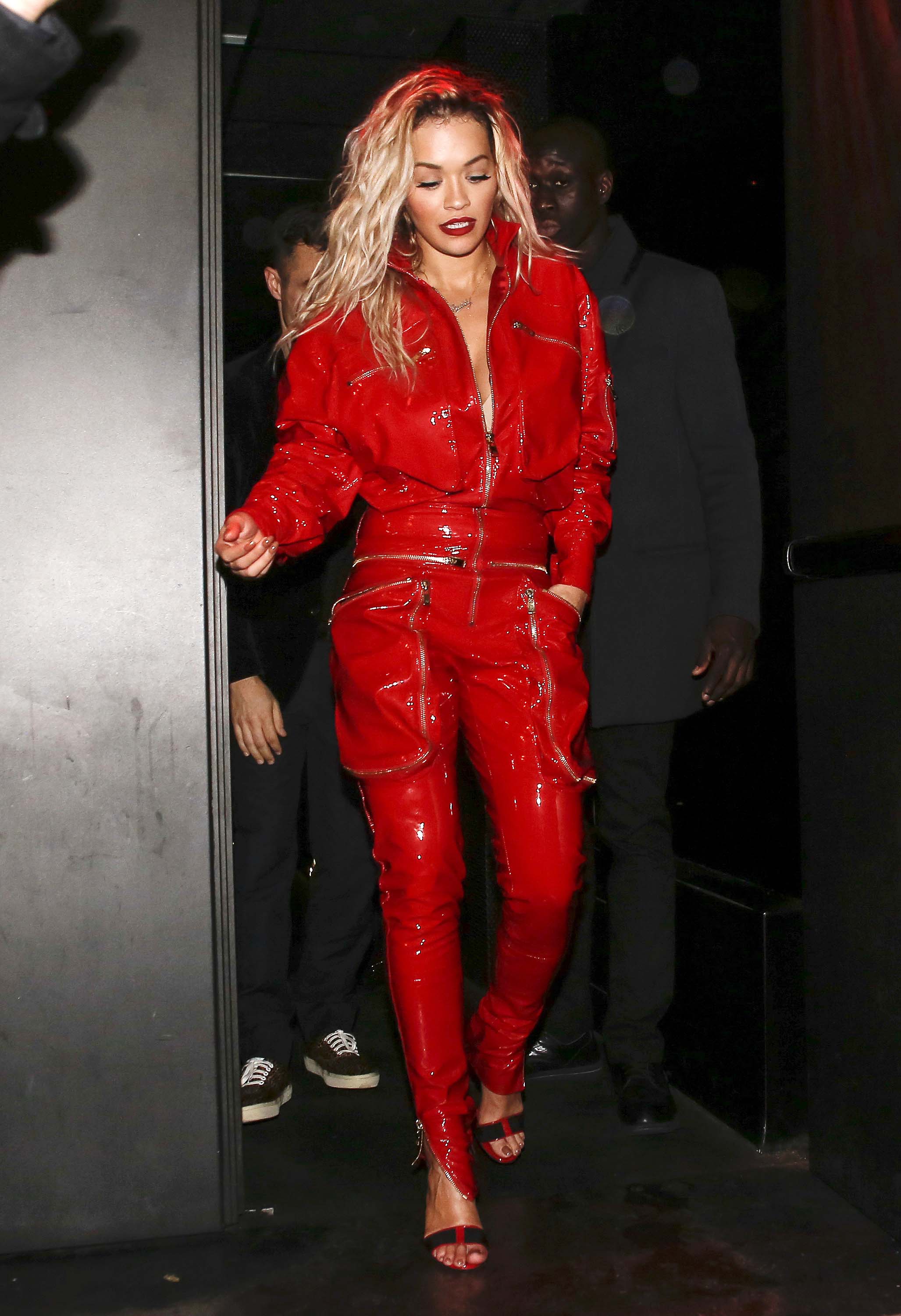 Rita Ora leaving an event in Paris