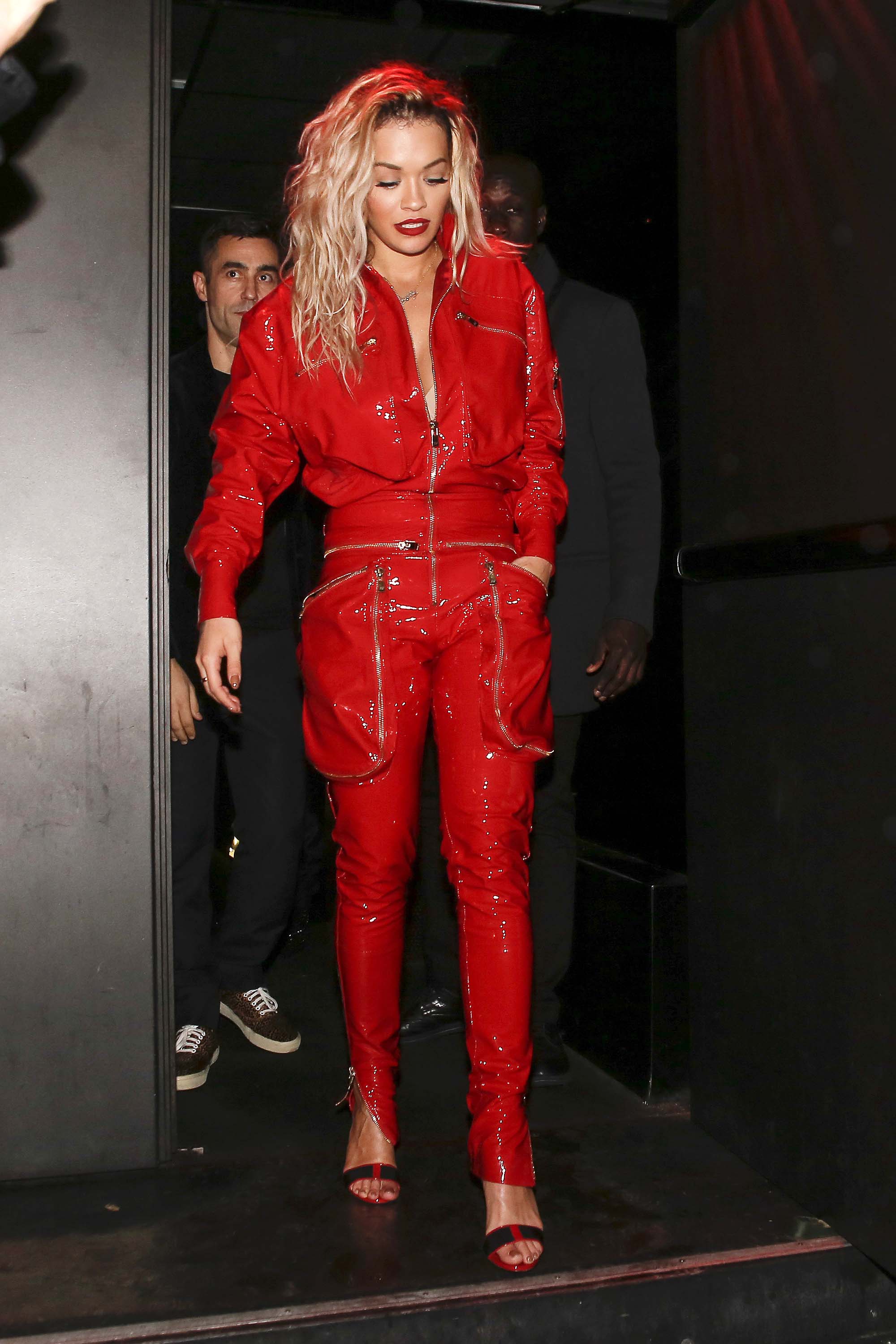 Rita Ora leaving an event in Paris