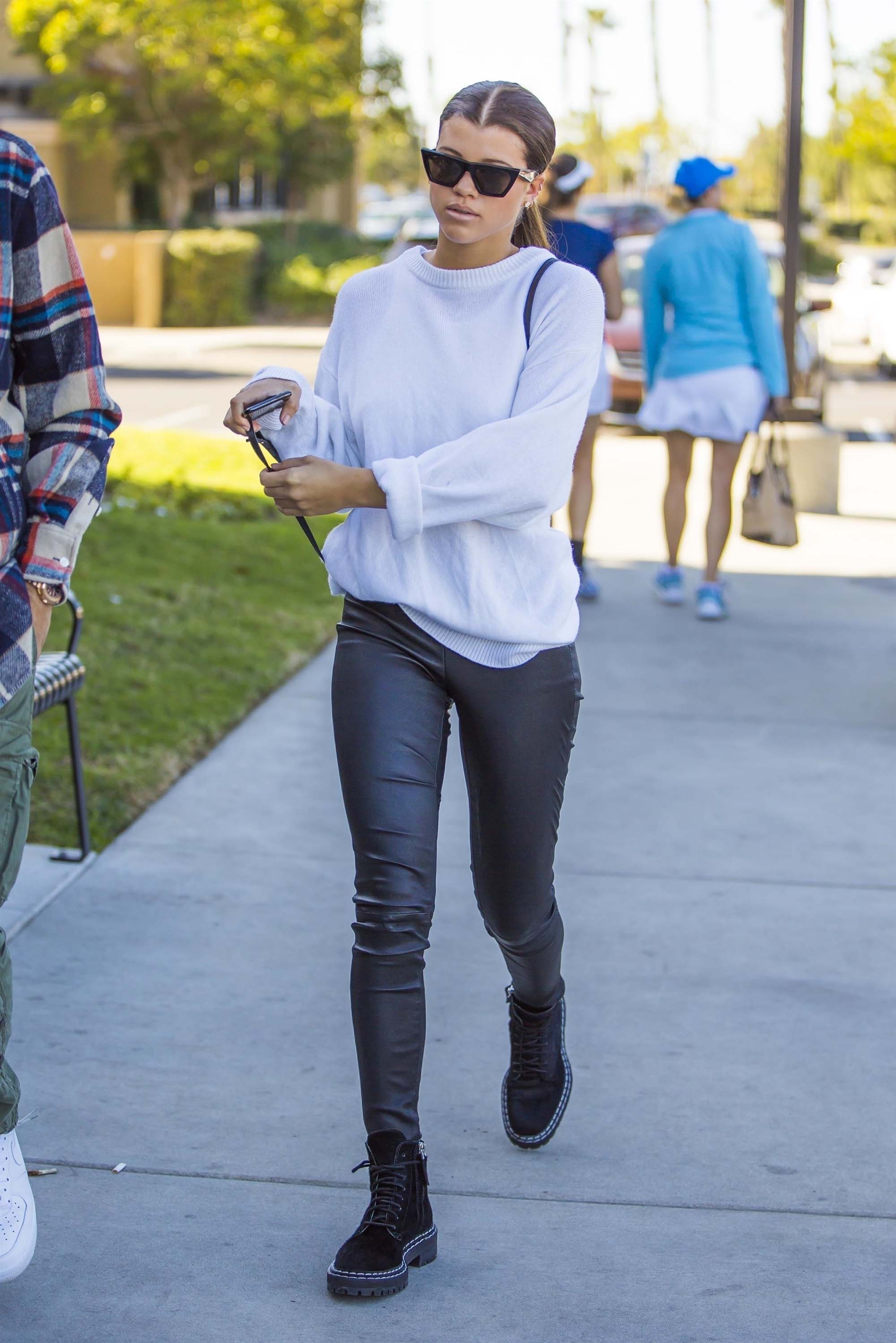 Sofia Richie out in Agora Hills