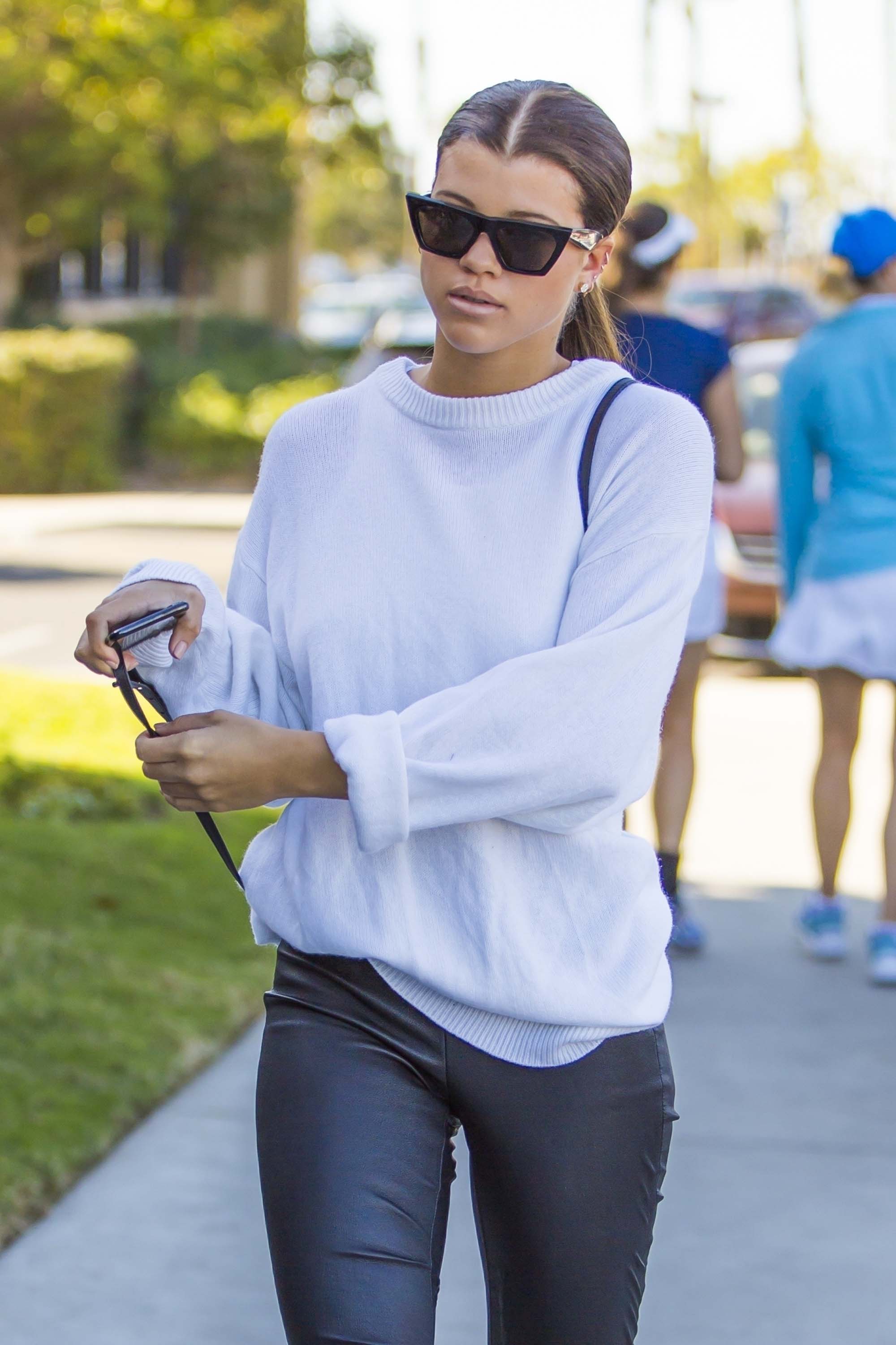 Sofia Richie out in Agora Hills