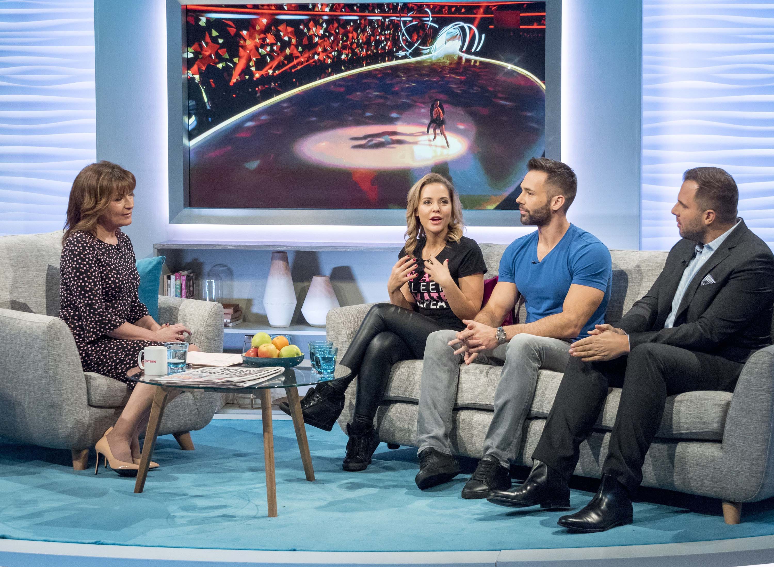 Stephanie Waring at This Morning TV Show