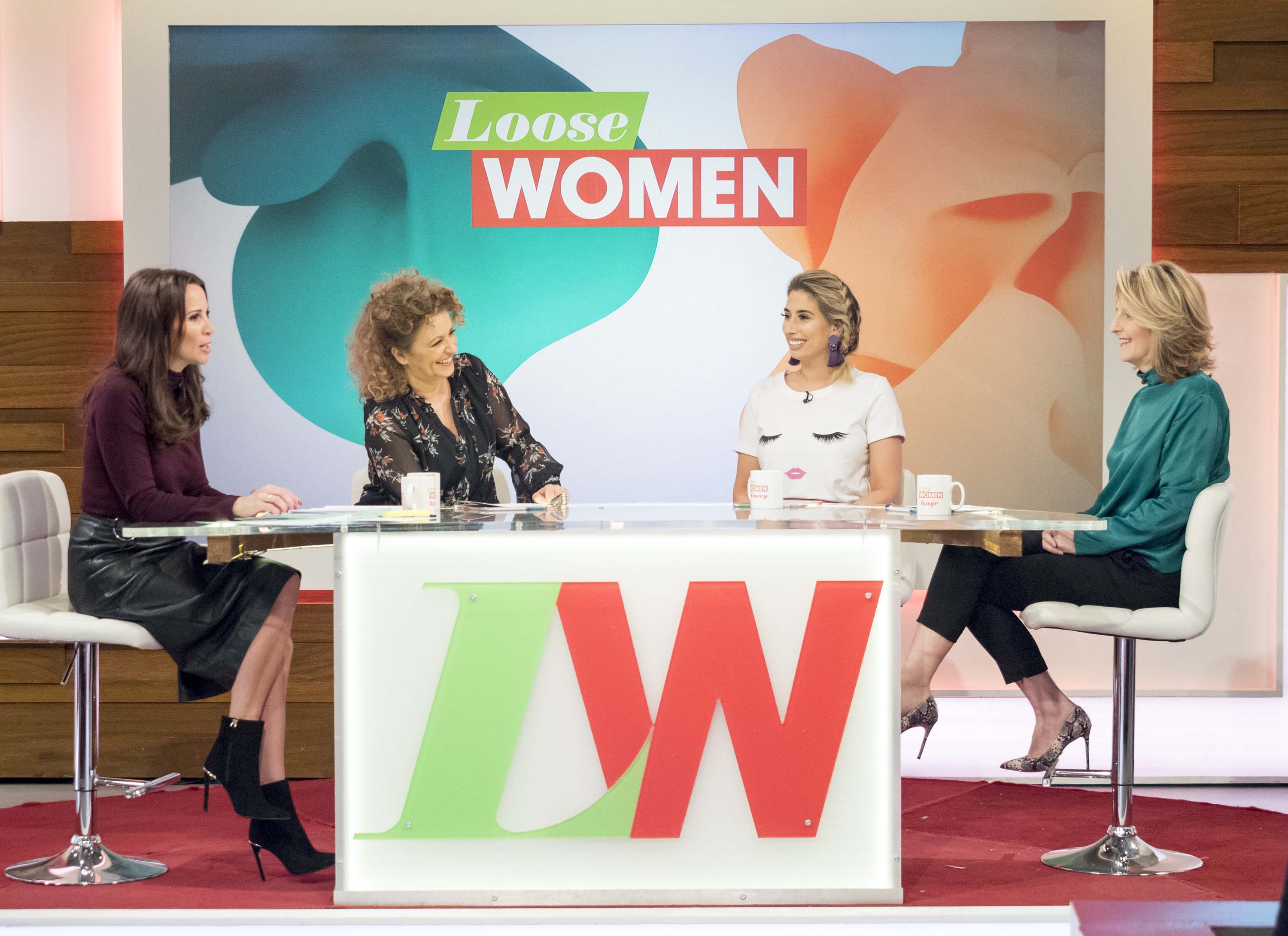 Andrea McLean attends Loose Women TV Show