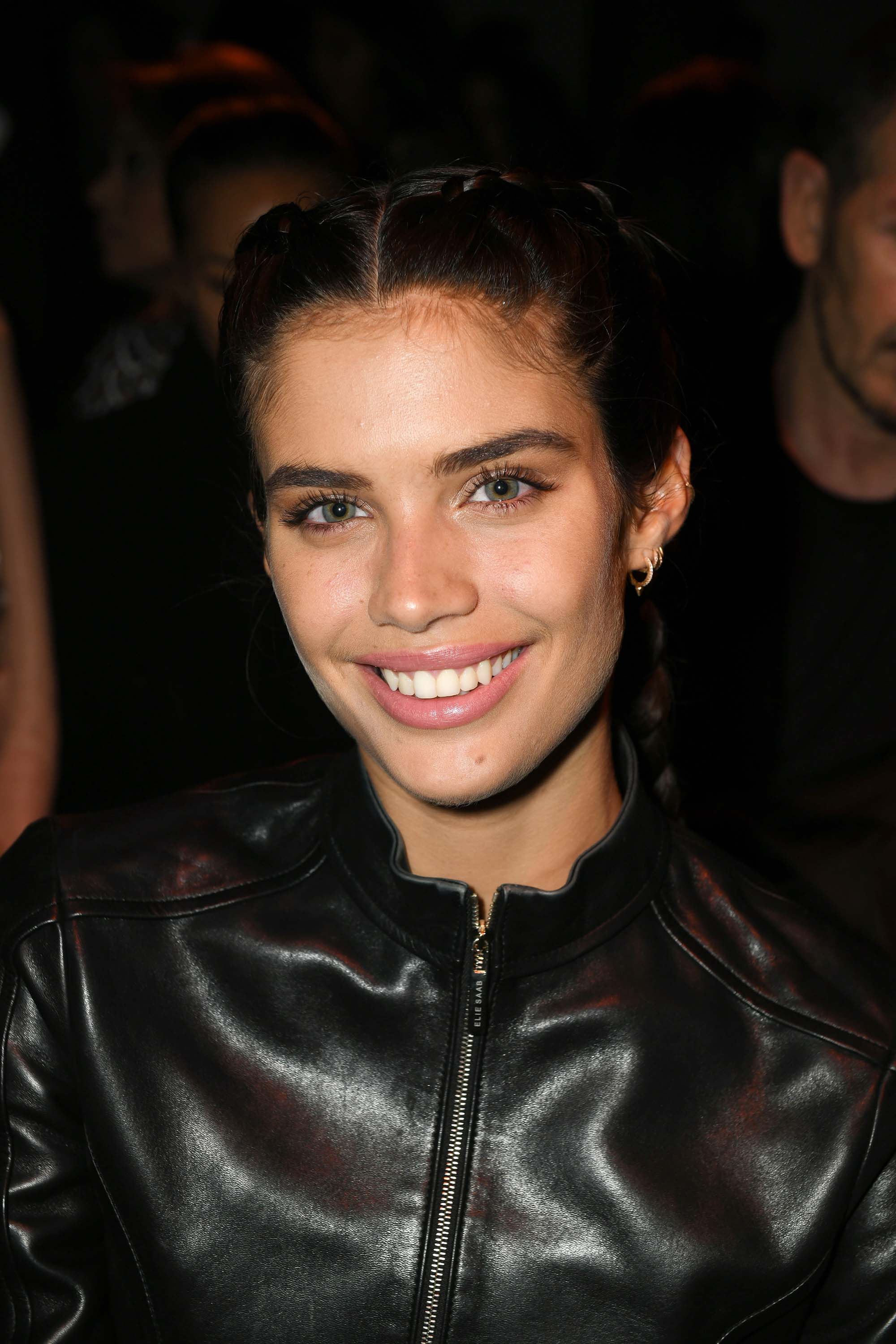 Sara Sampaio attends Elie Saab Haute Couture Spring Summer