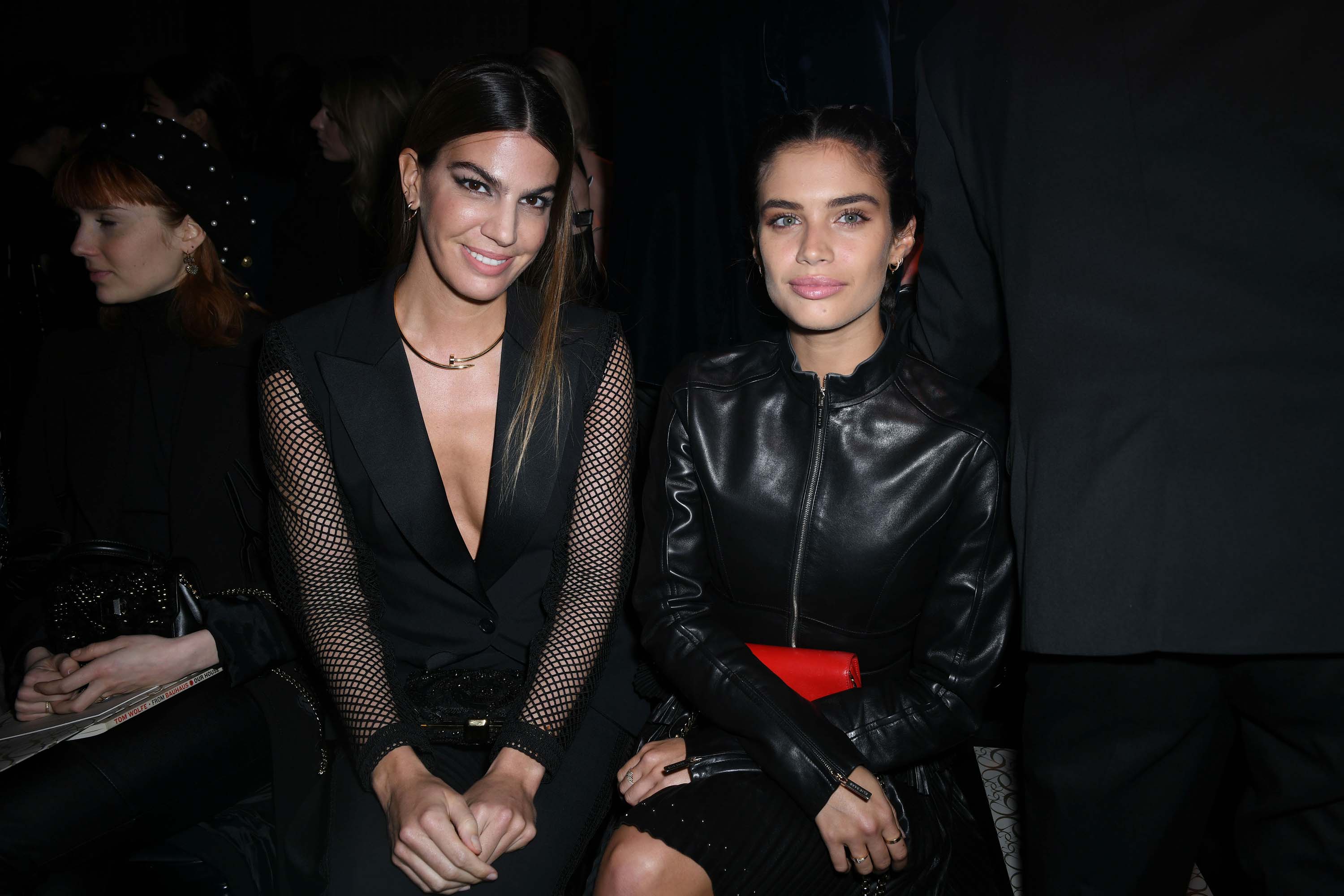 Sara Sampaio attends Elie Saab Haute Couture Spring Summer