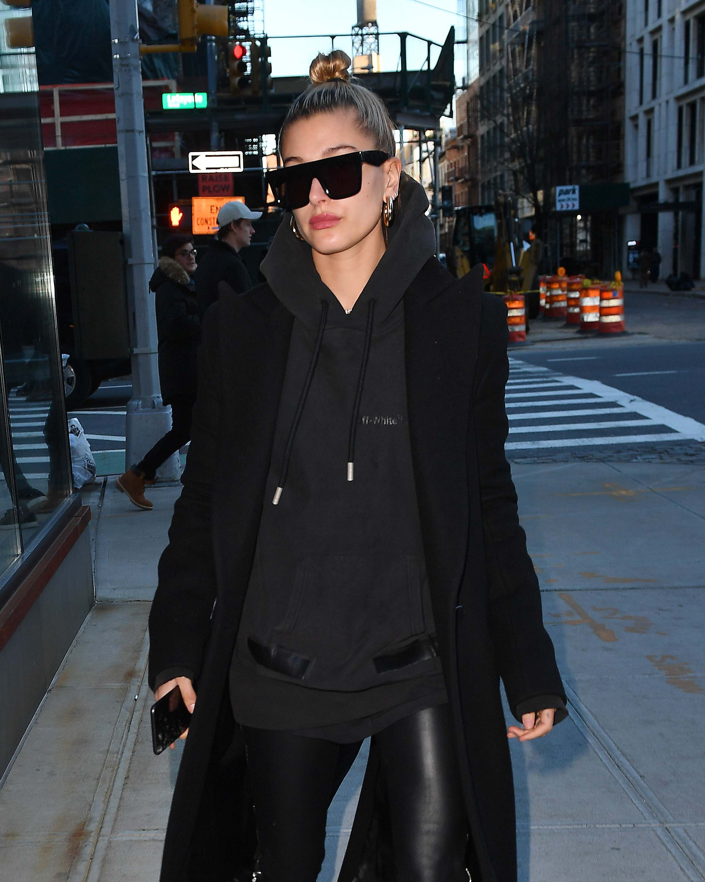 Hailey Baldwin out in NYC