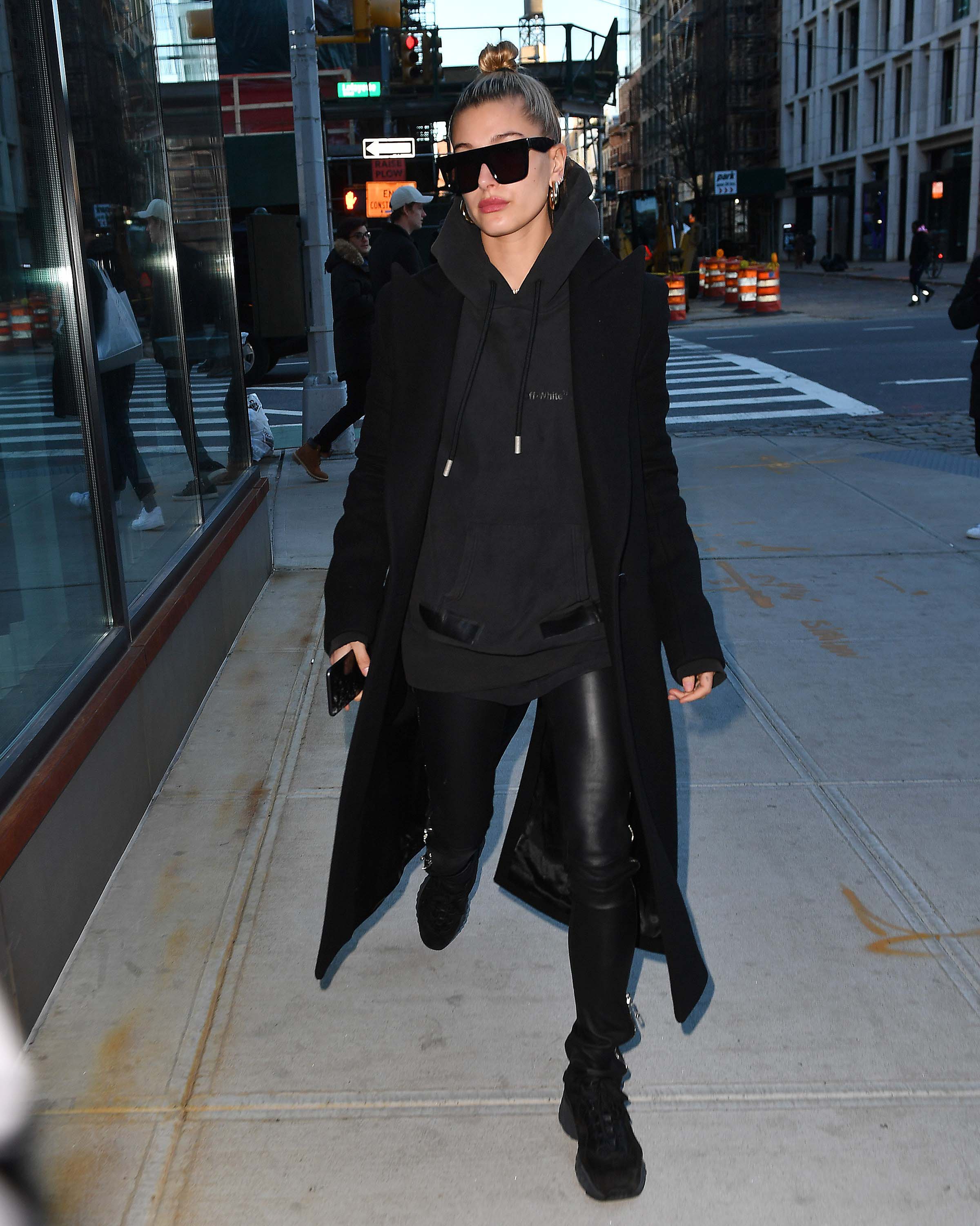 Hailey Baldwin out in NYC