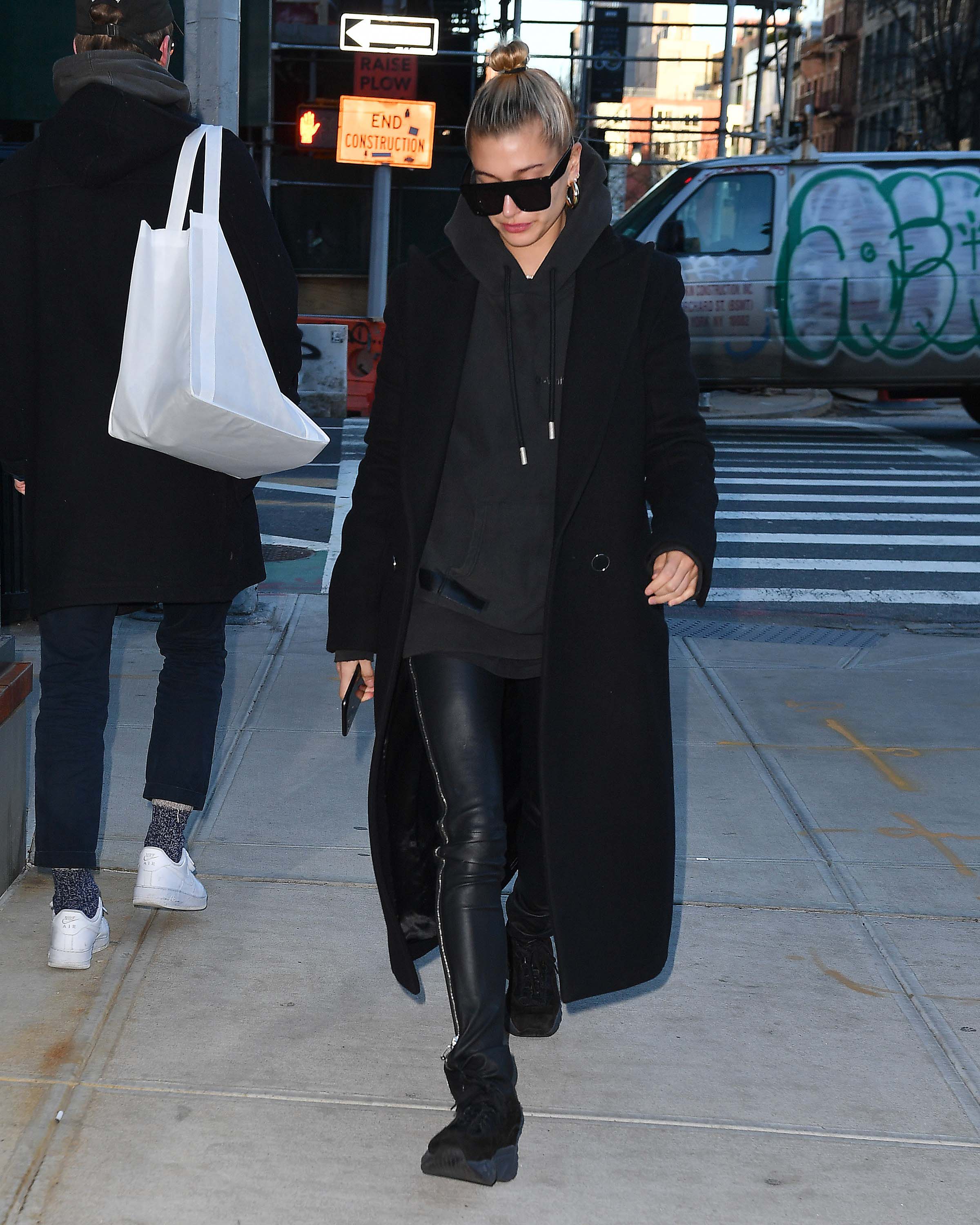 Hailey Baldwin out in NYC