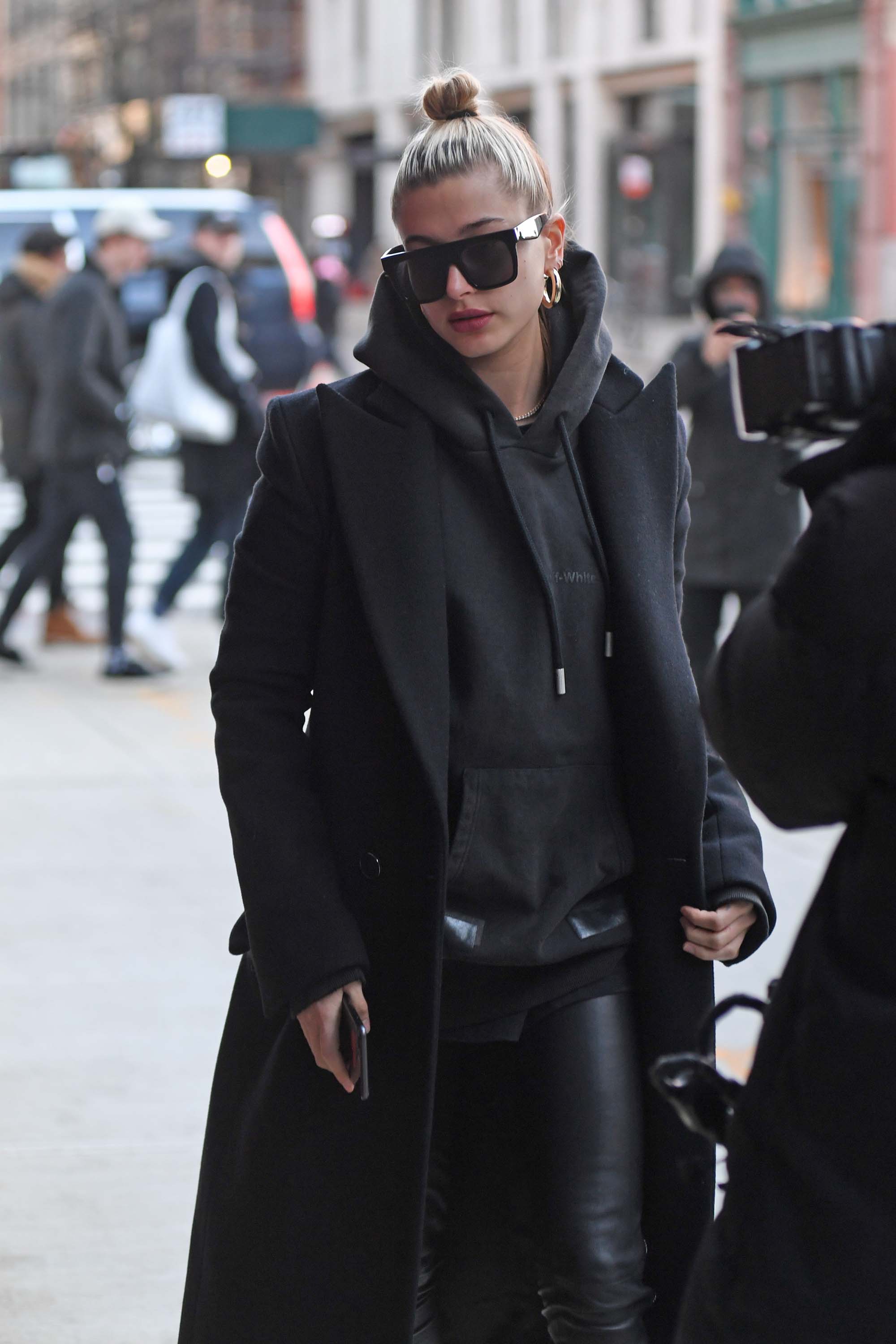 Hailey Baldwin out in NYC