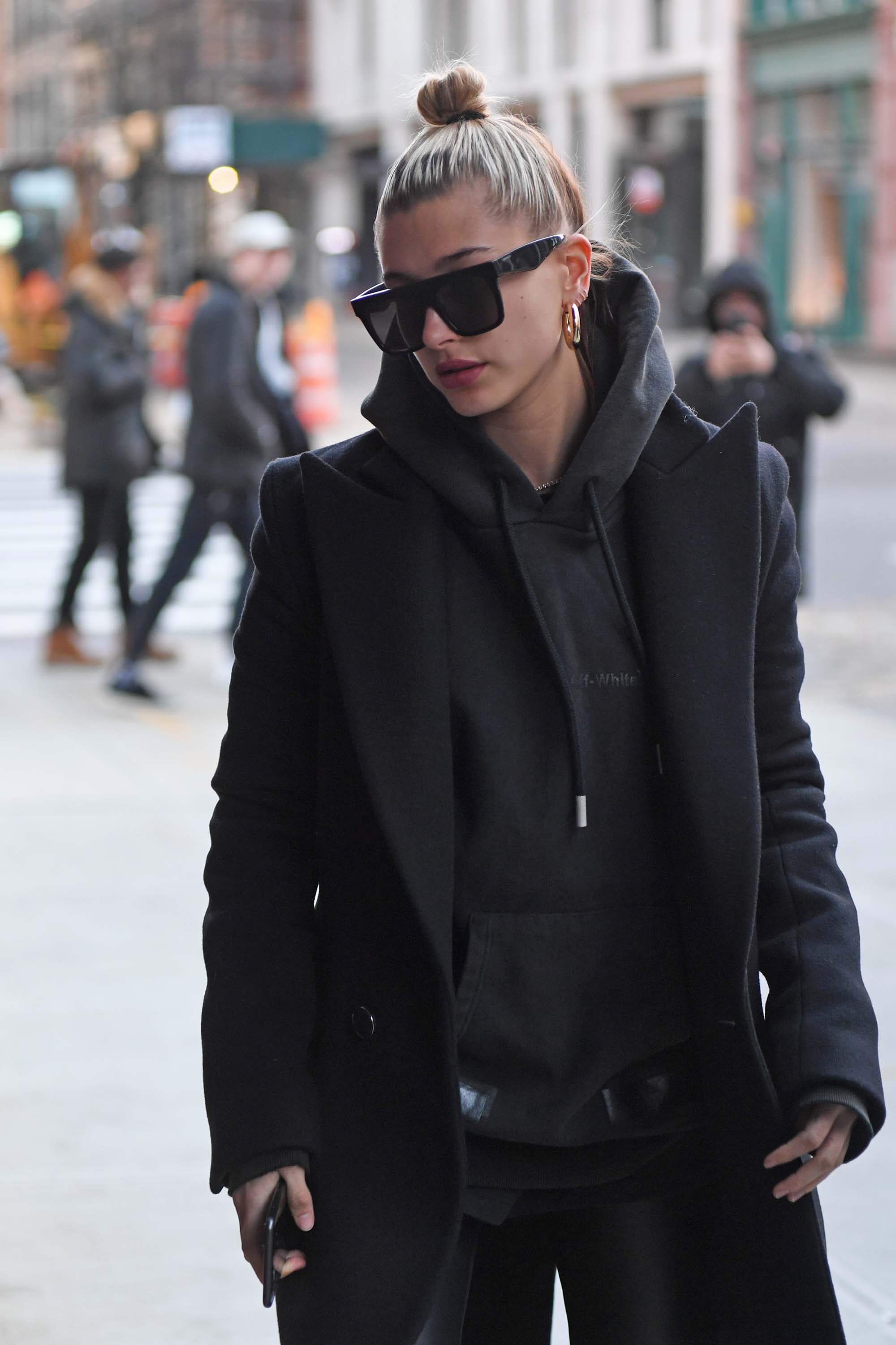 Hailey Baldwin out in NYC