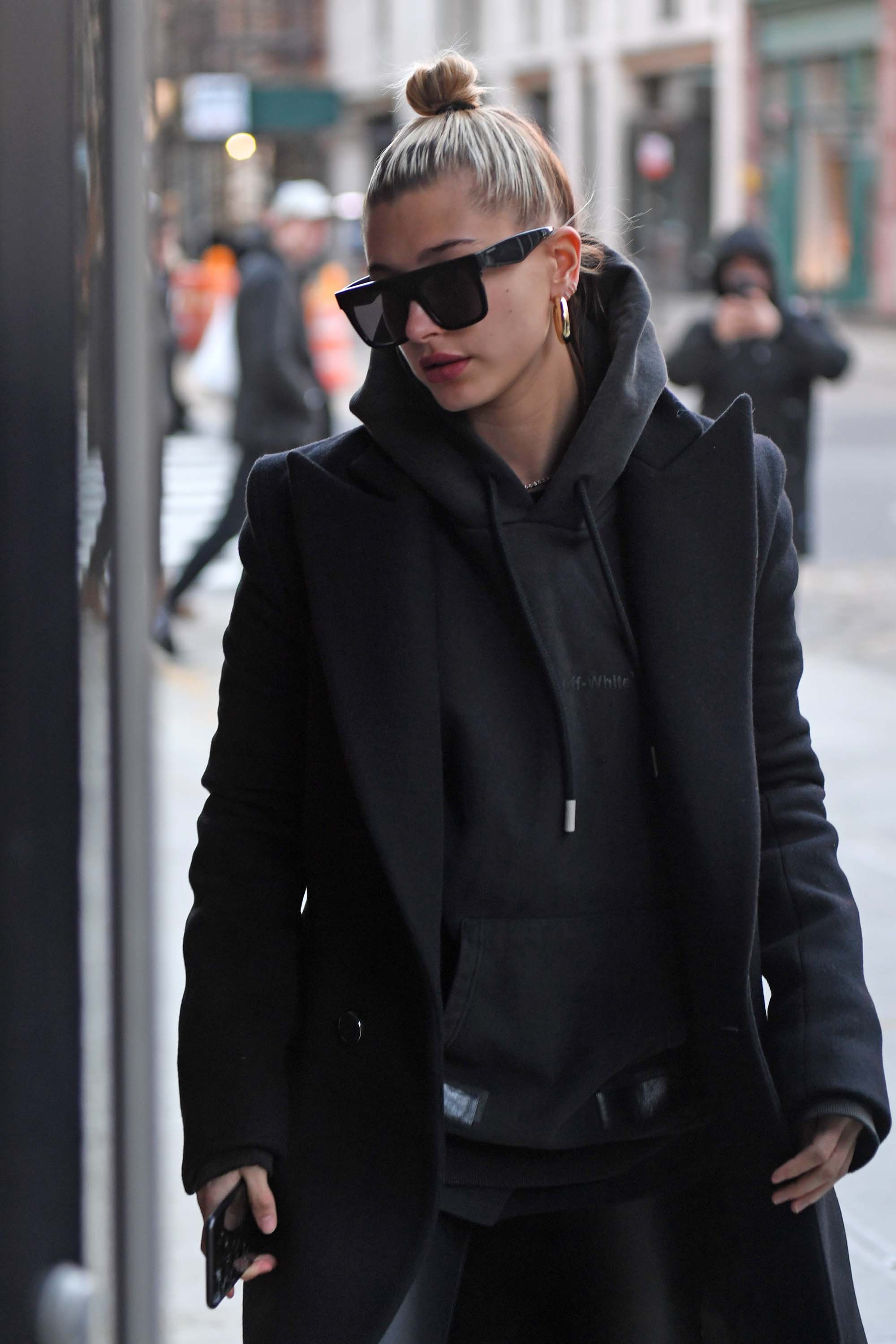 Hailey Baldwin out in NYC