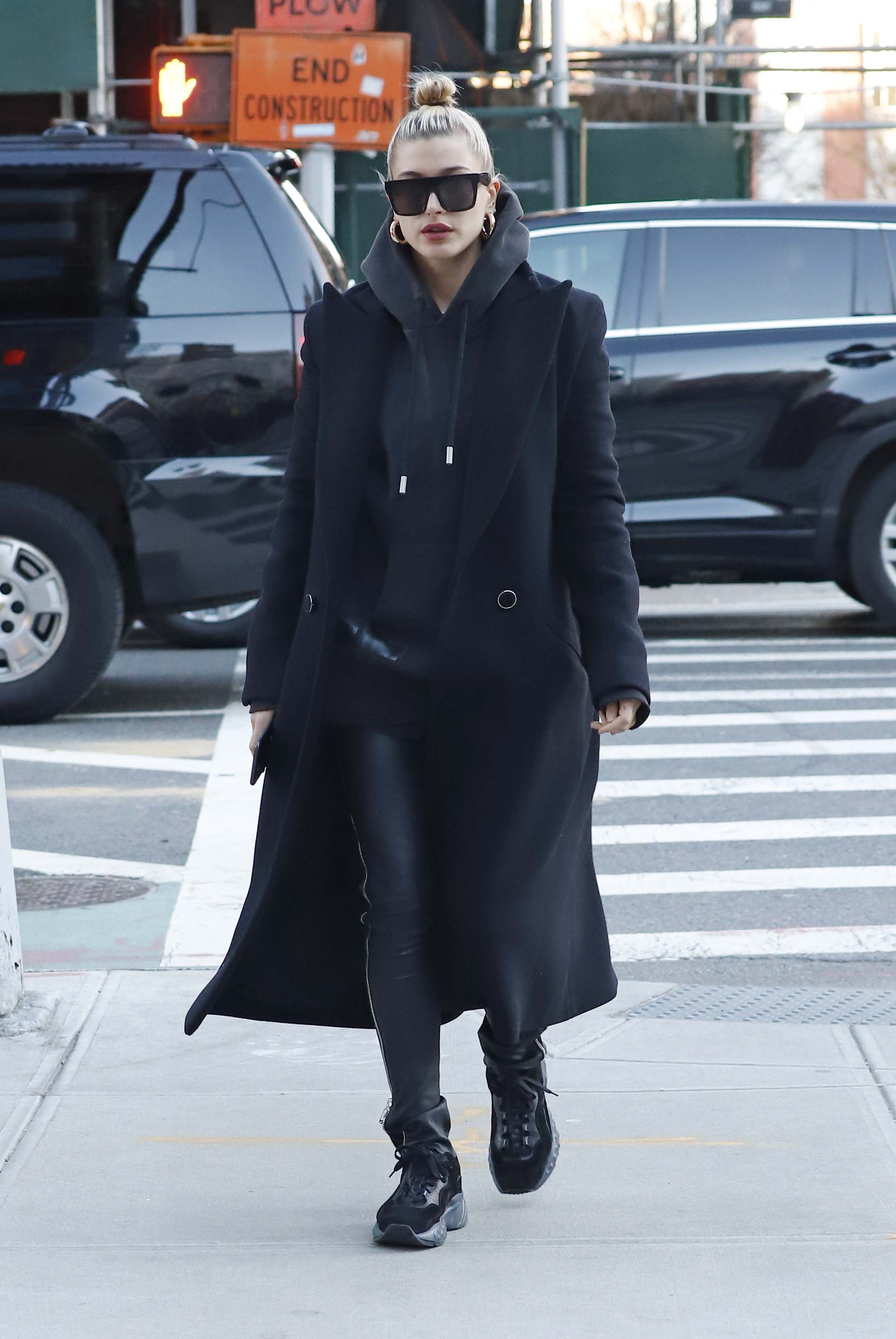 Hailey Baldwin out in NYC