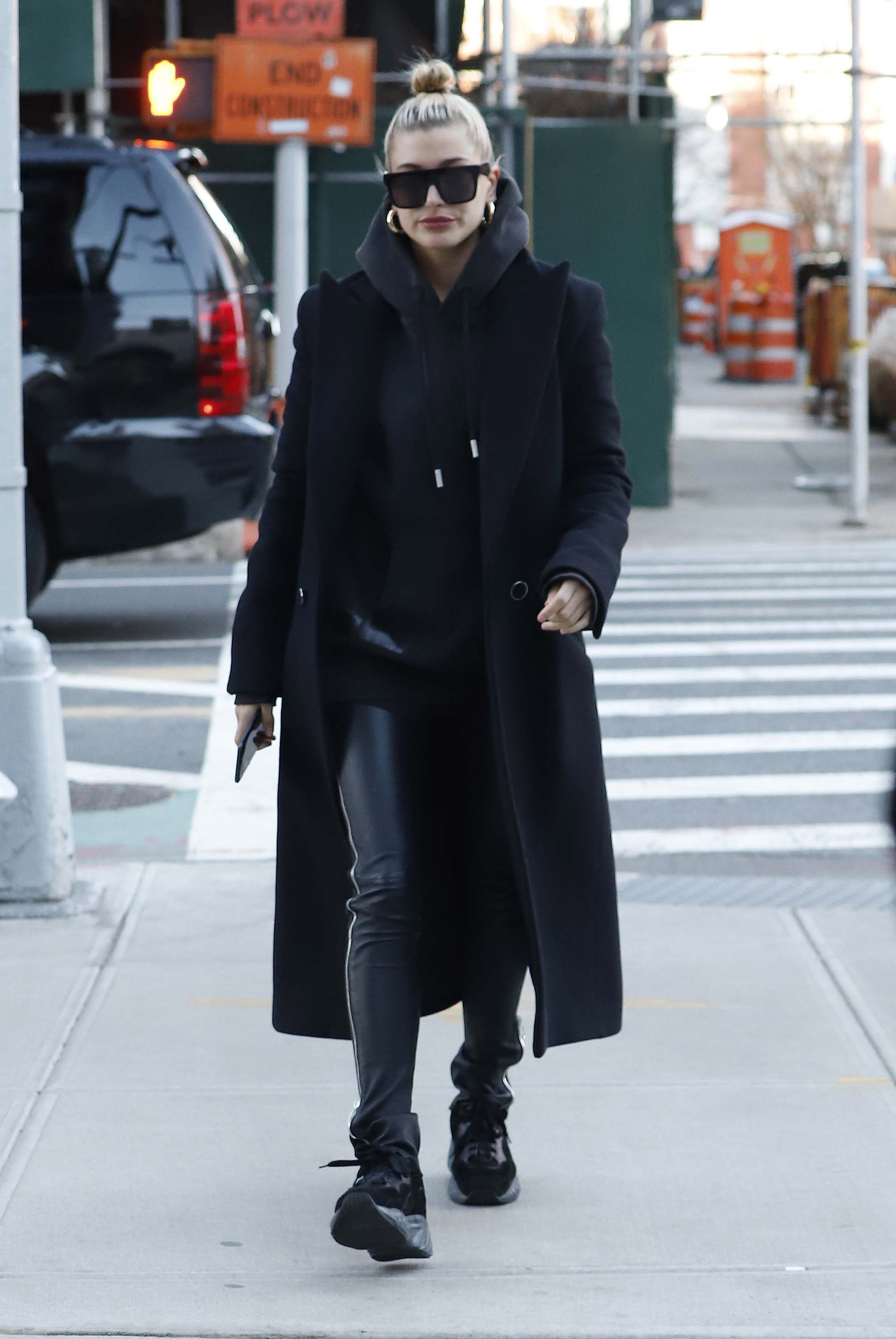 Hailey Baldwin out in NYC