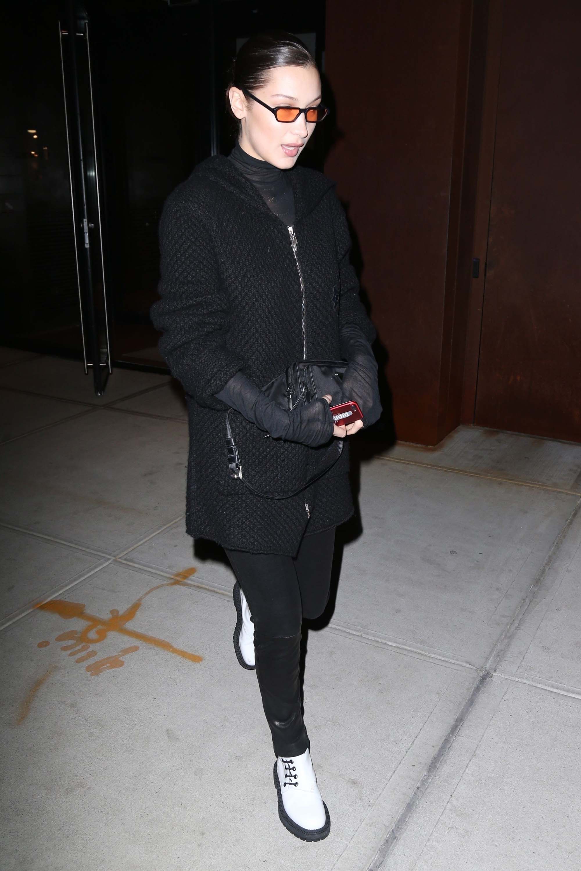 Bella Hadid steps out in NYC