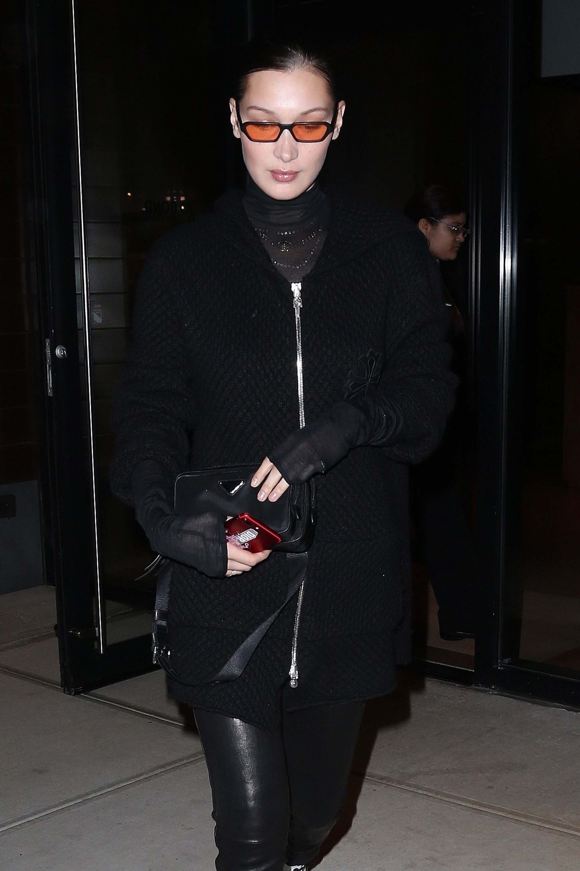 Bella Hadid steps out in NYC