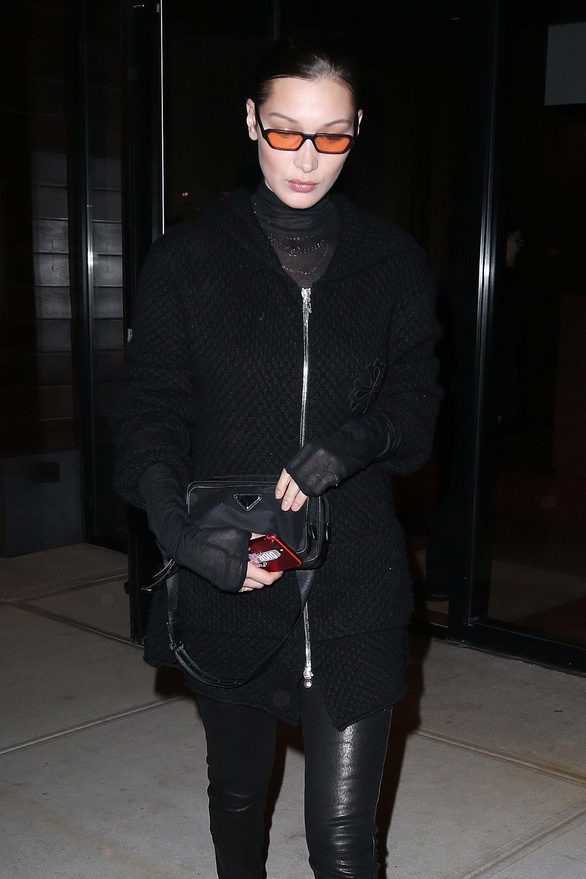 Bella Hadid steps out in NYC