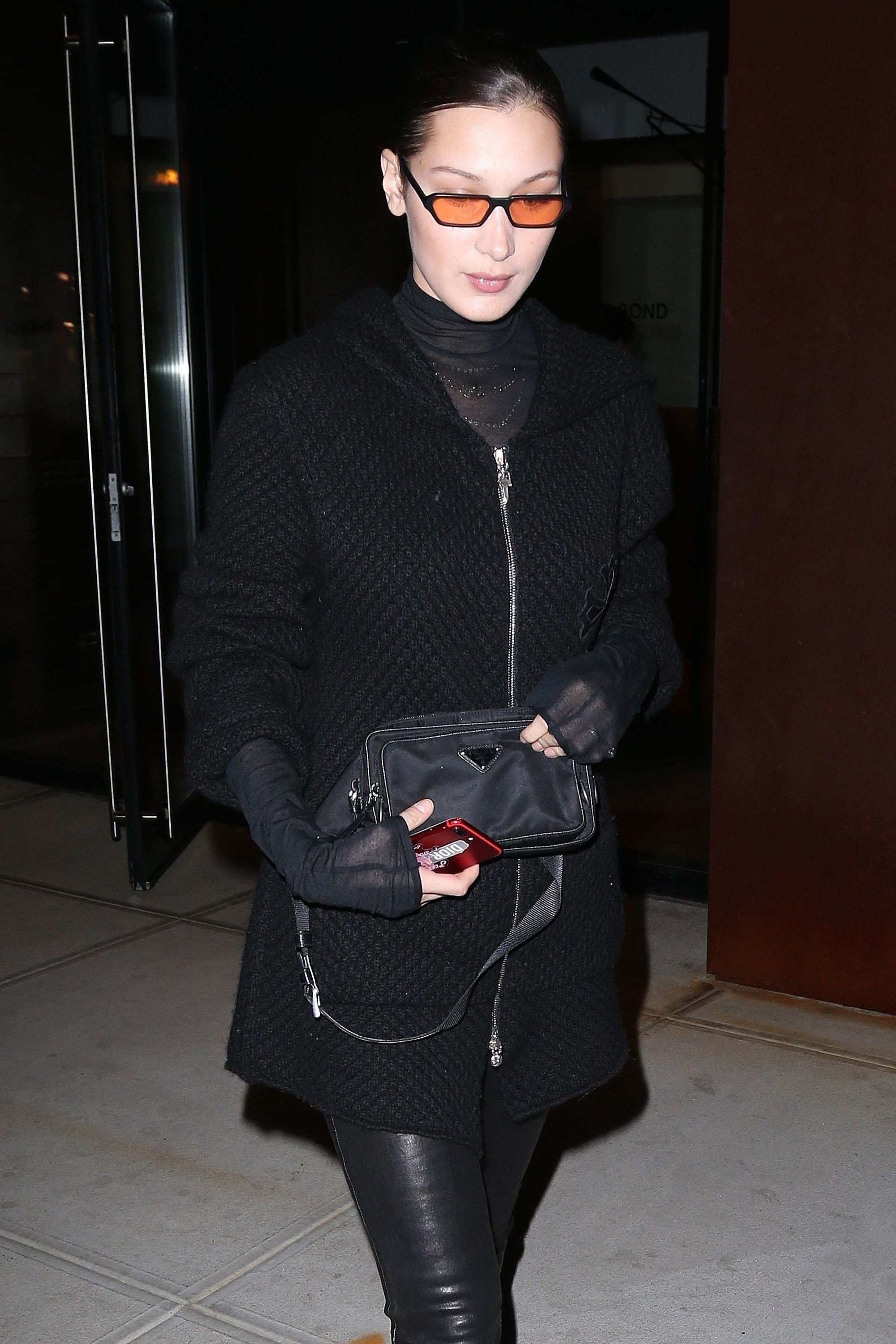 Bella Hadid steps out in NYC