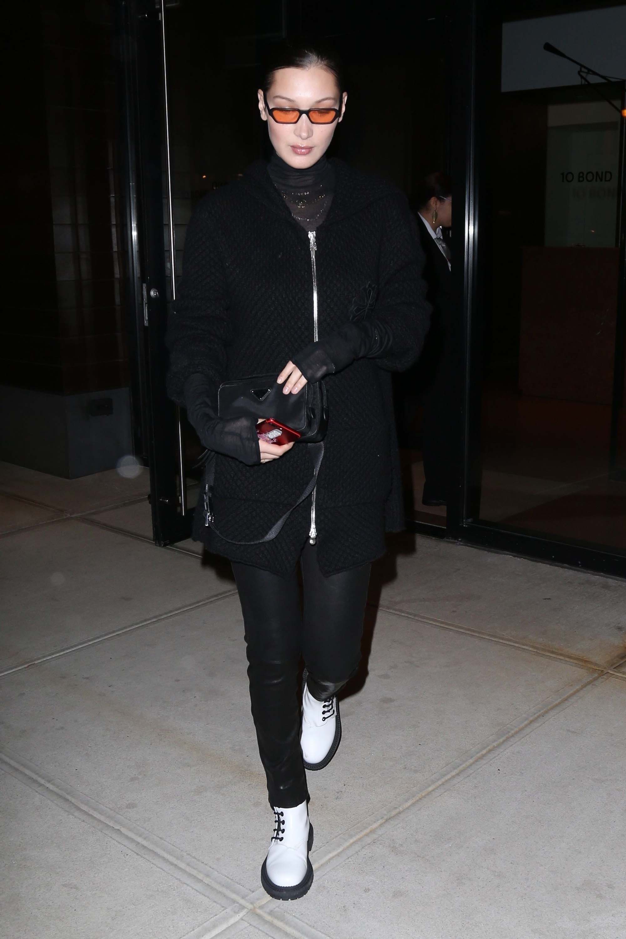 Bella Hadid steps out in NYC