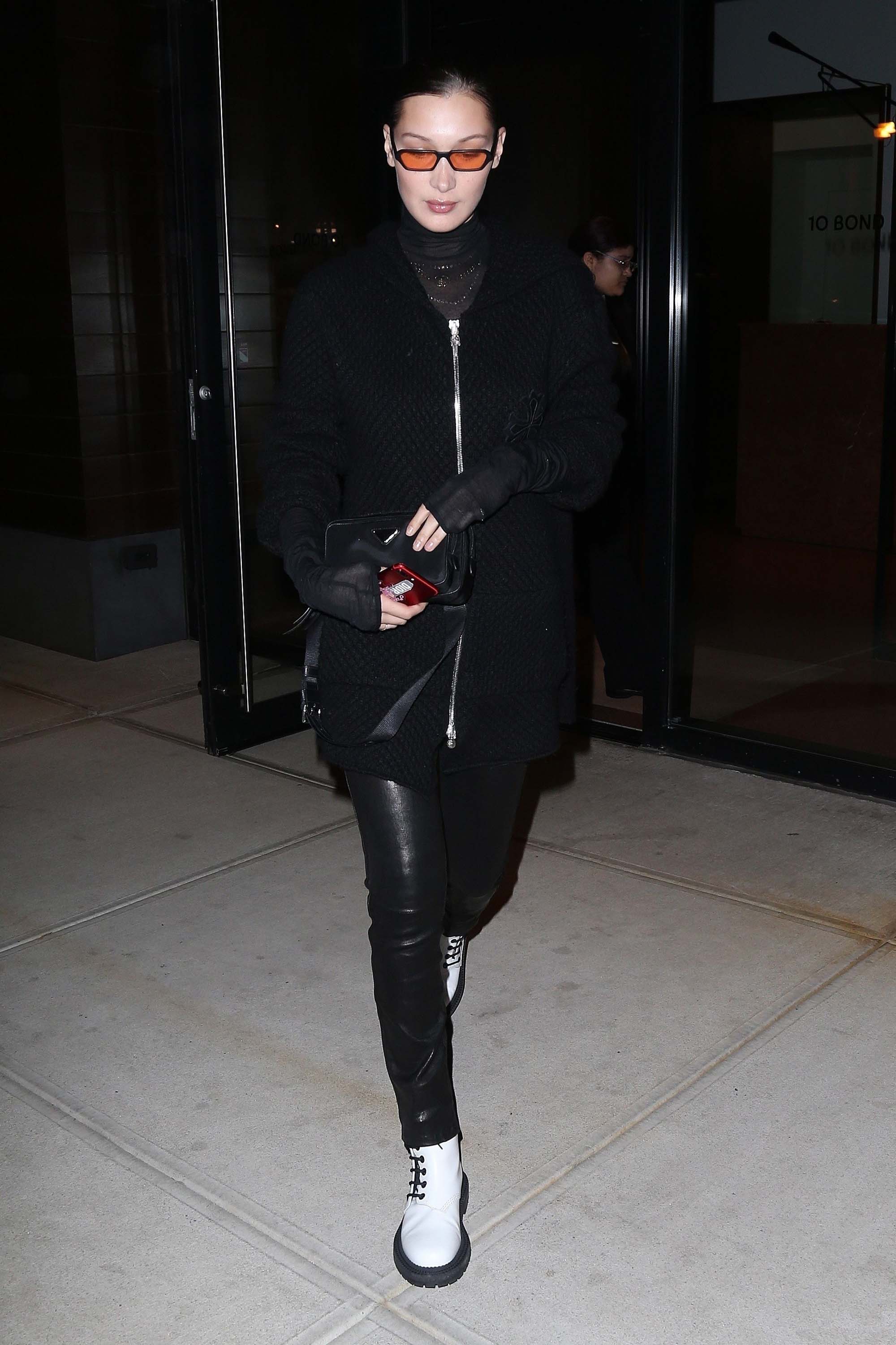 Bella Hadid steps out in NYC