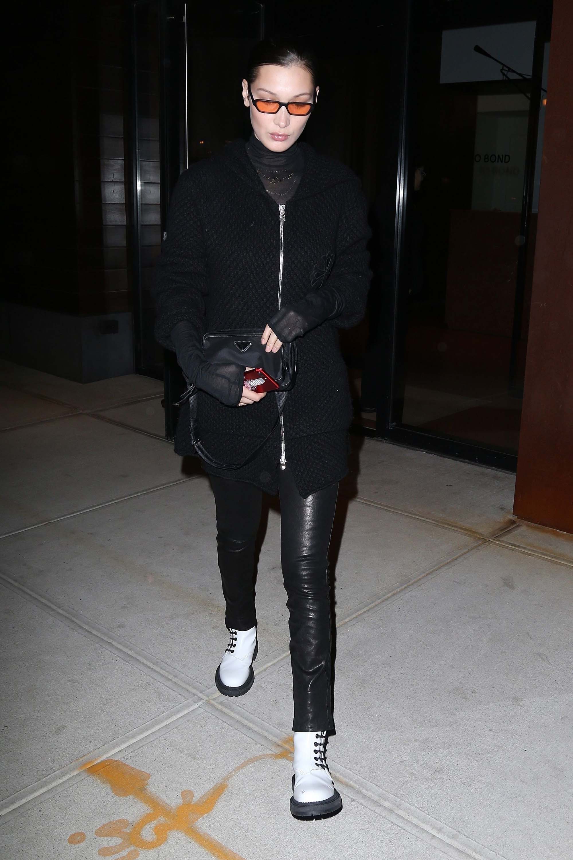 Bella Hadid steps out in NYC