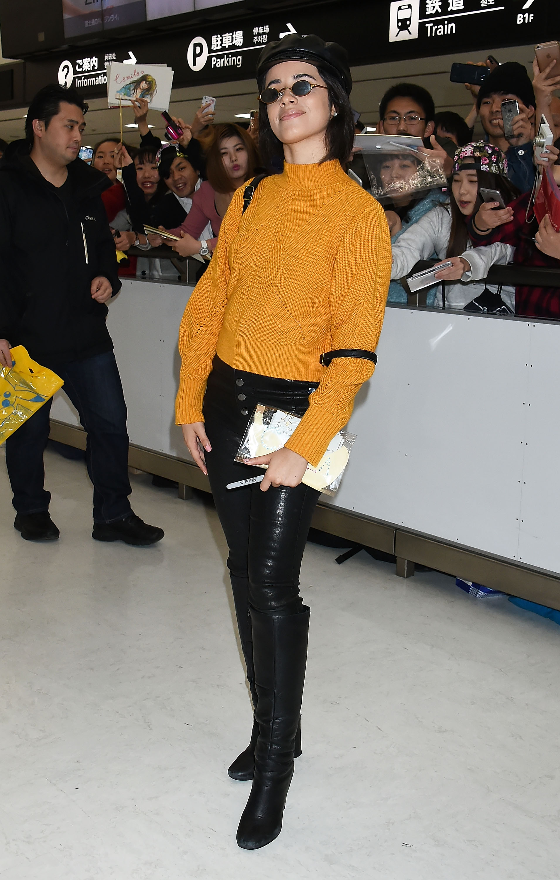 Camila Cabello at Narita International Airport