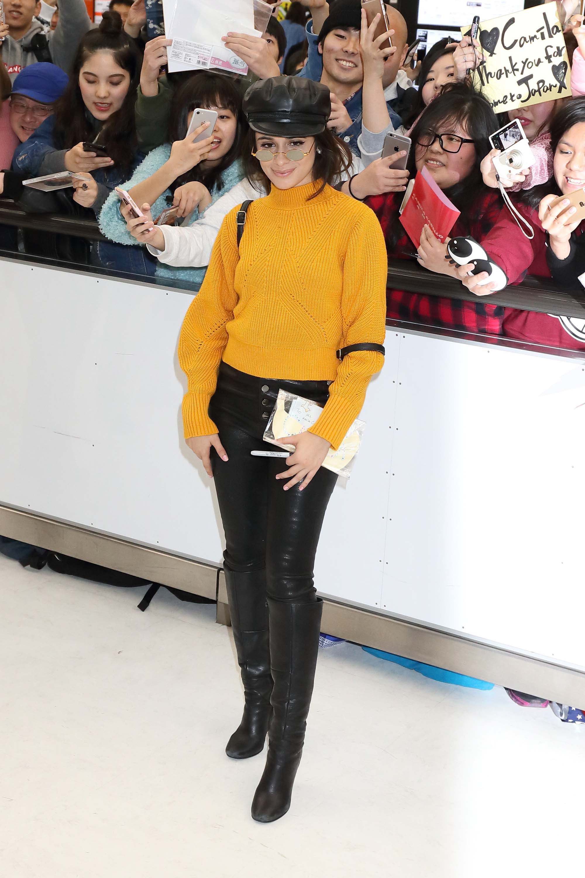 Camila Cabello at Narita International Airport