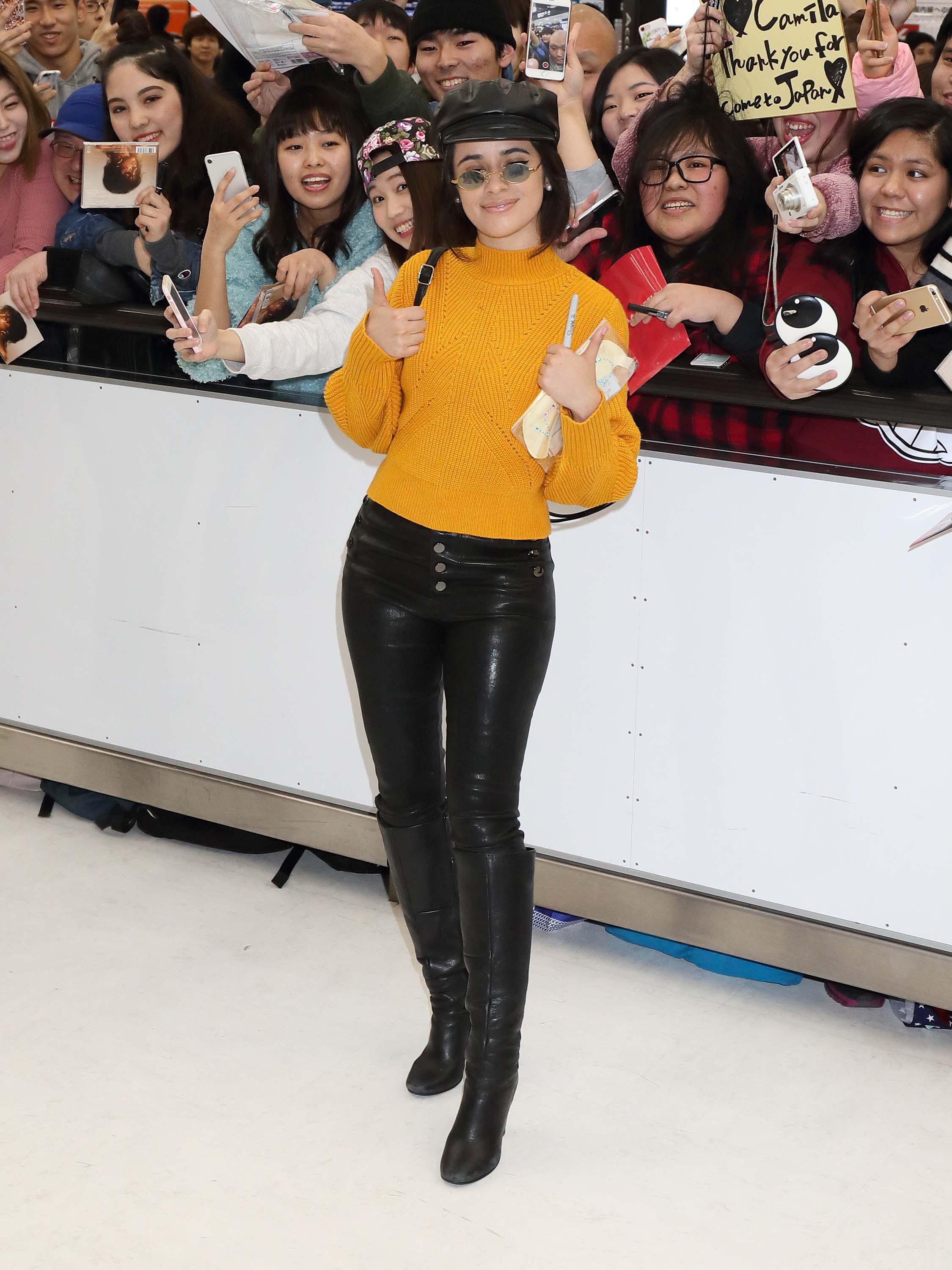 Camila Cabello at Narita International Airport