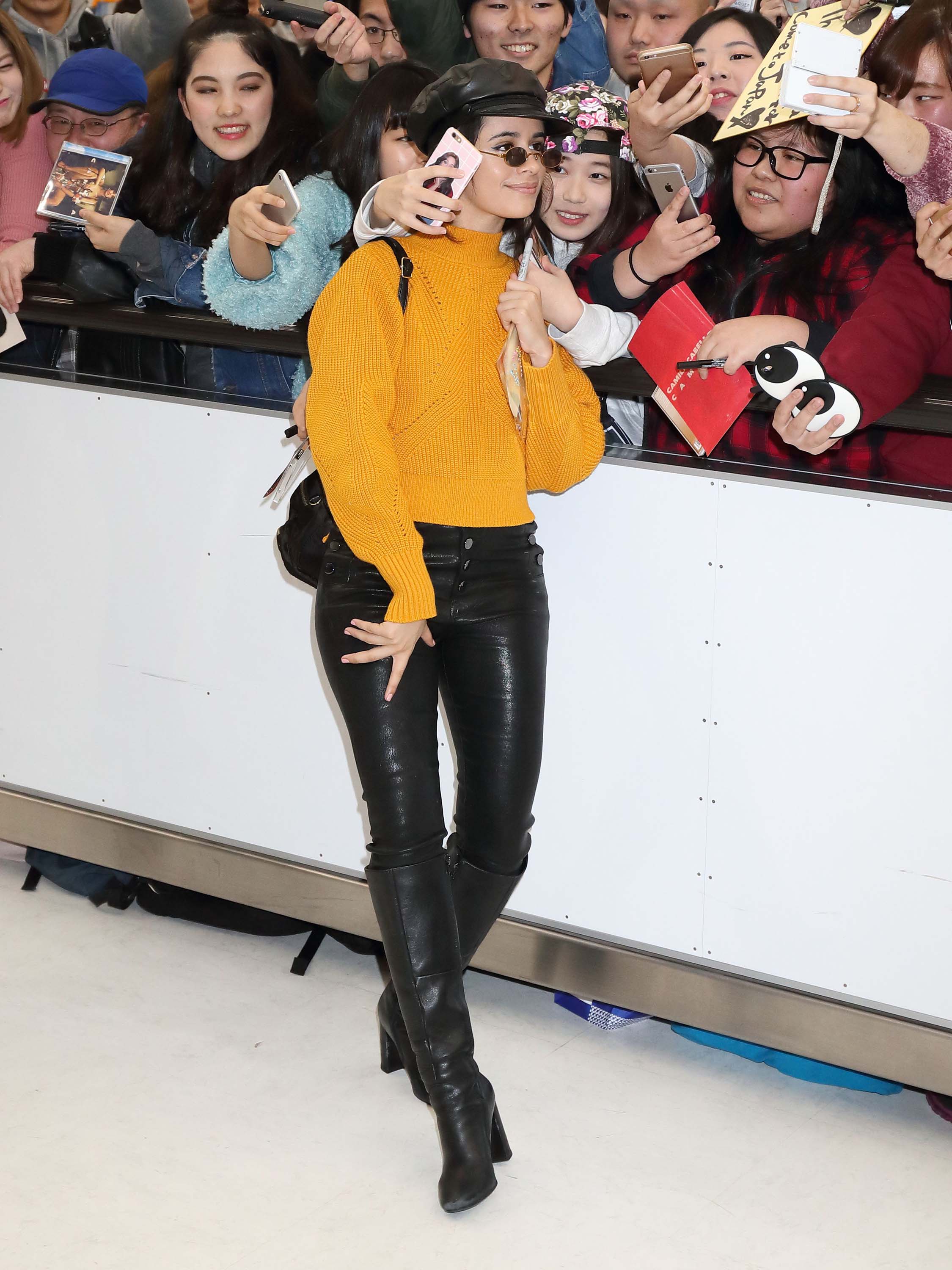 Camila Cabello at Narita International Airport