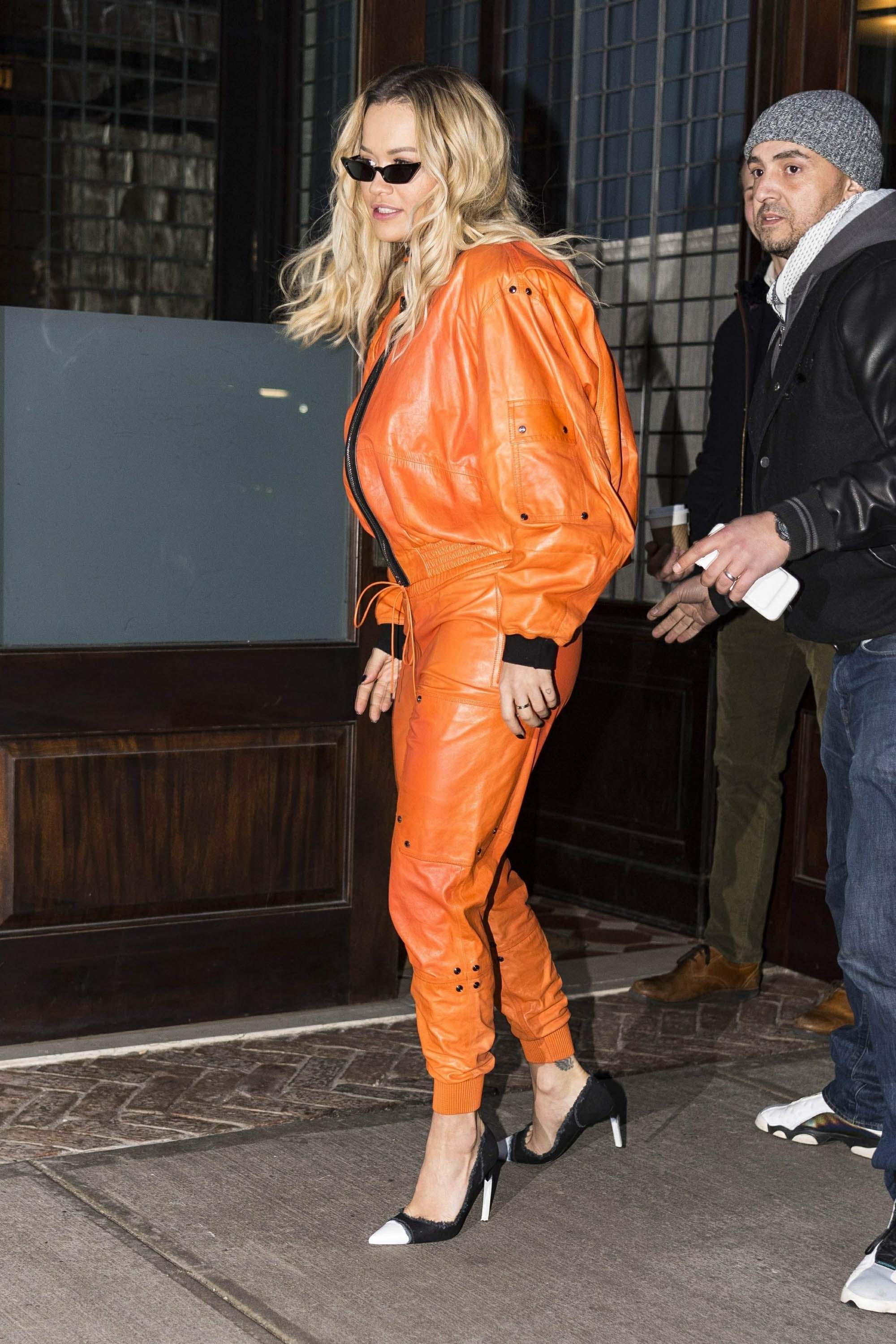 Rita Ora heads to Late Night with Seth Meyers