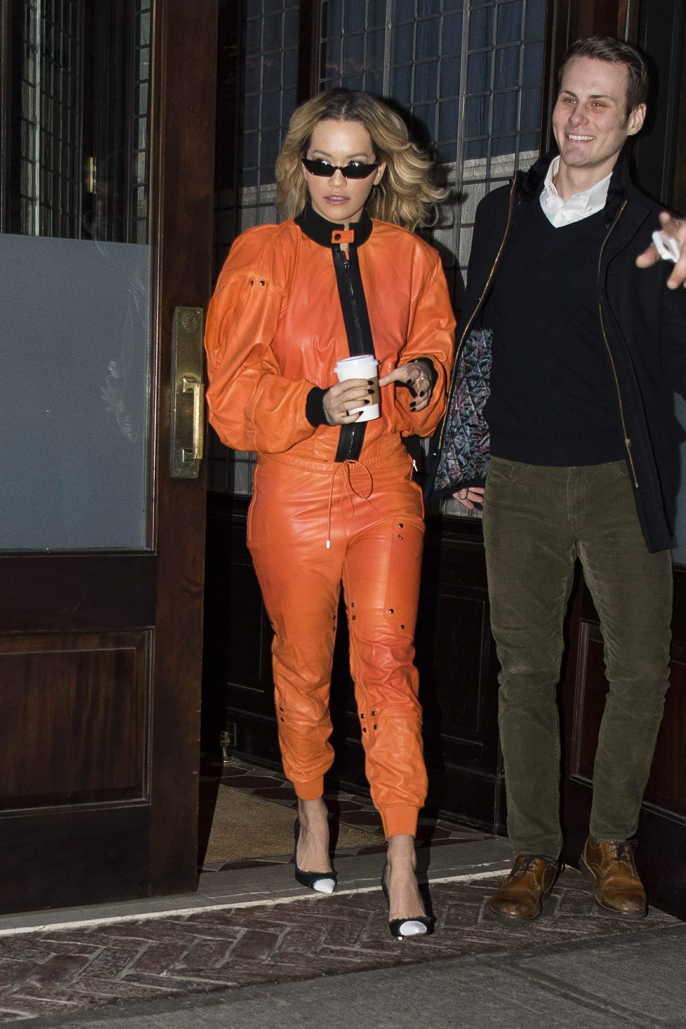 Rita Ora heads to Late Night with Seth Meyers