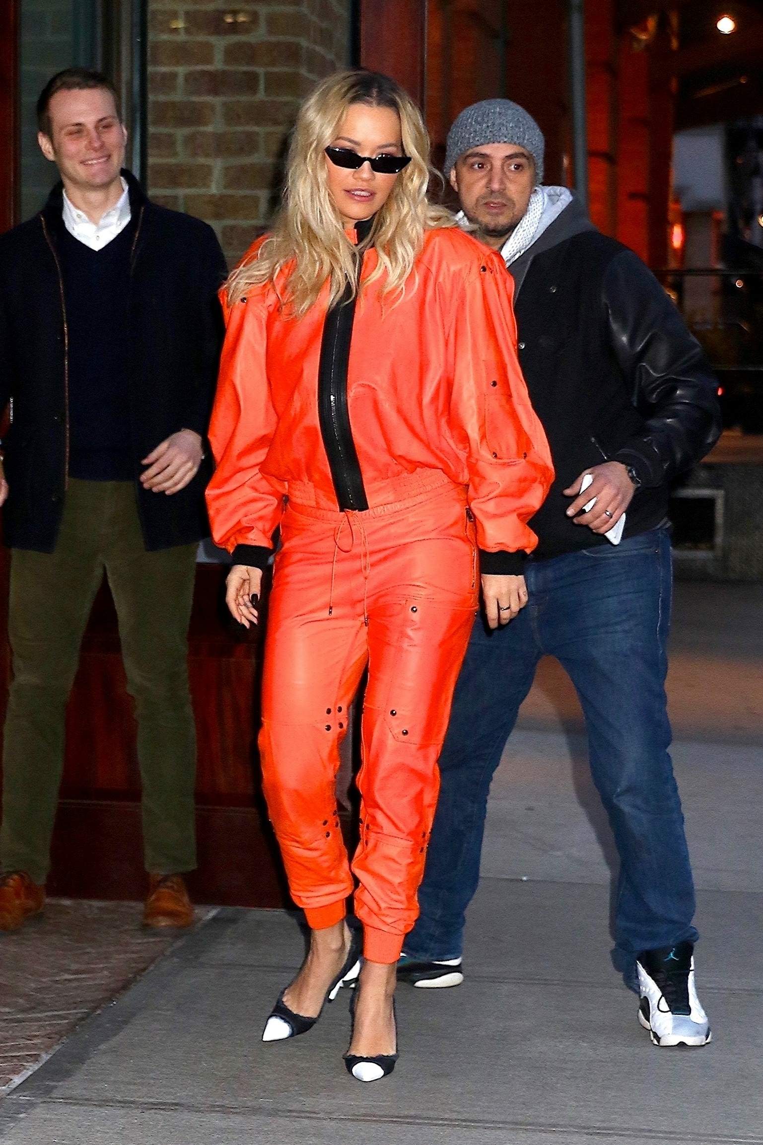 Rita Ora heads to Late Night with Seth Meyers