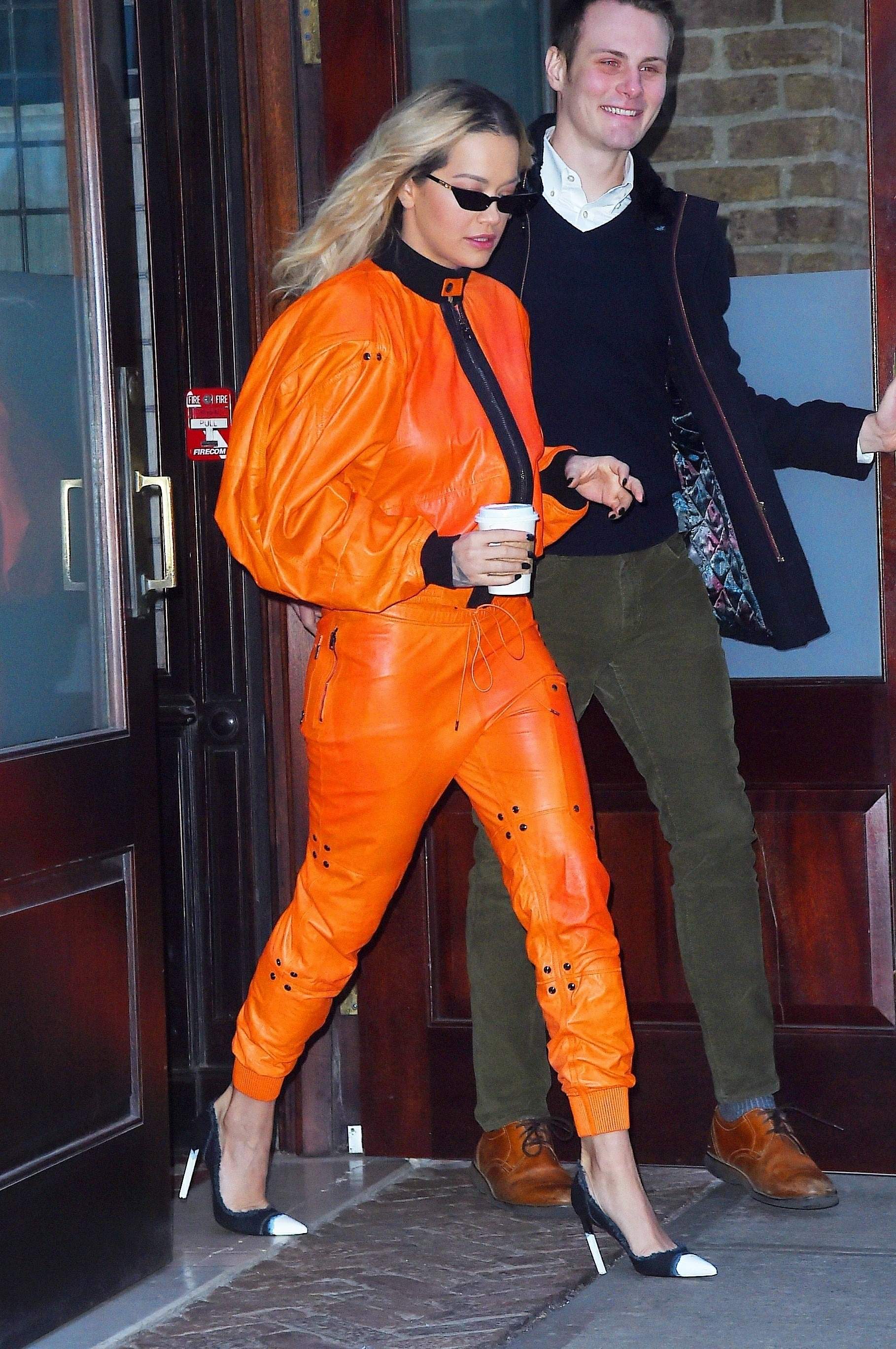 Rita Ora heads to Late Night with Seth Meyers