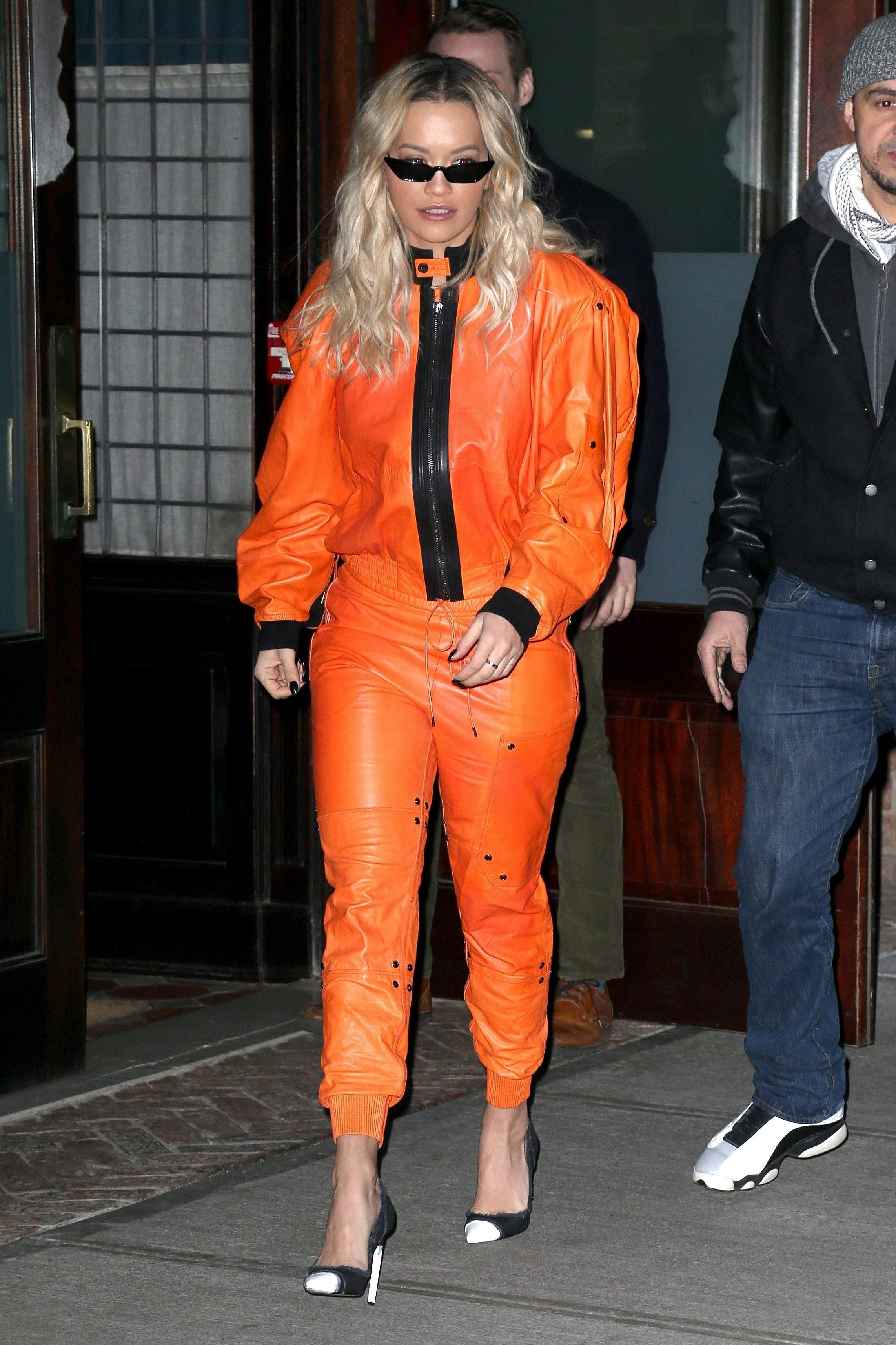 Rita Ora heads to Late Night with Seth Meyers